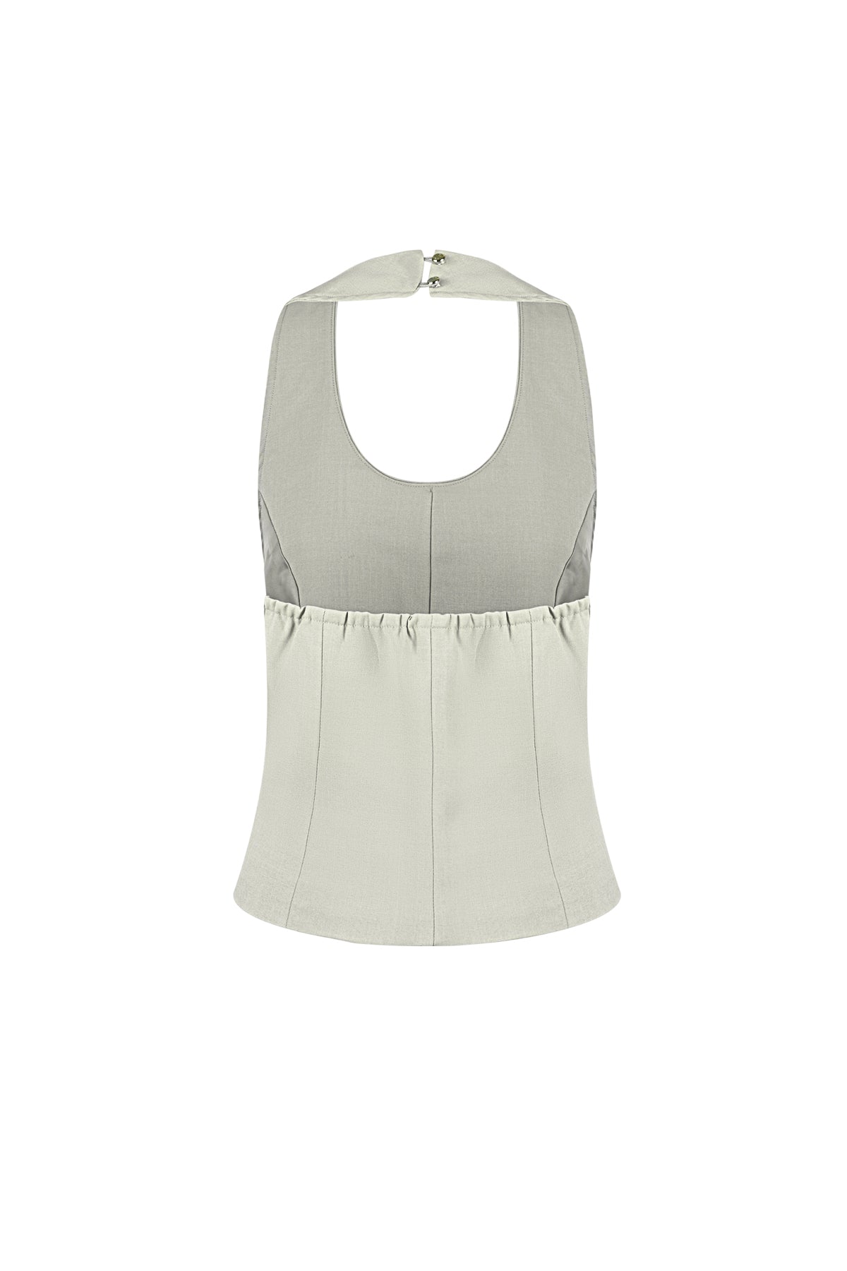 Dames casual mouwloze top met strikdetail – productfoto 9