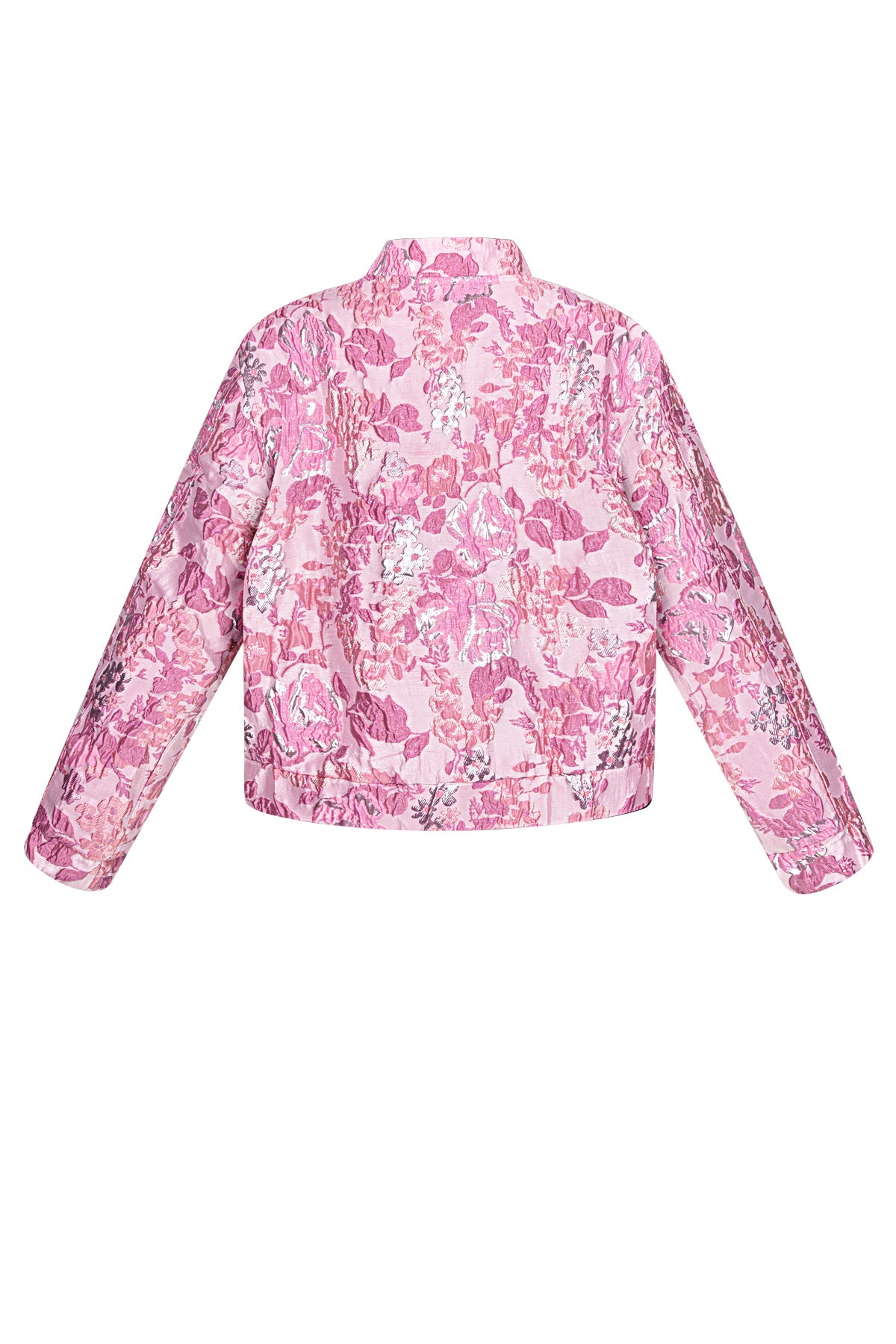 Veste courte à imprimé floral pour femme – photo 8