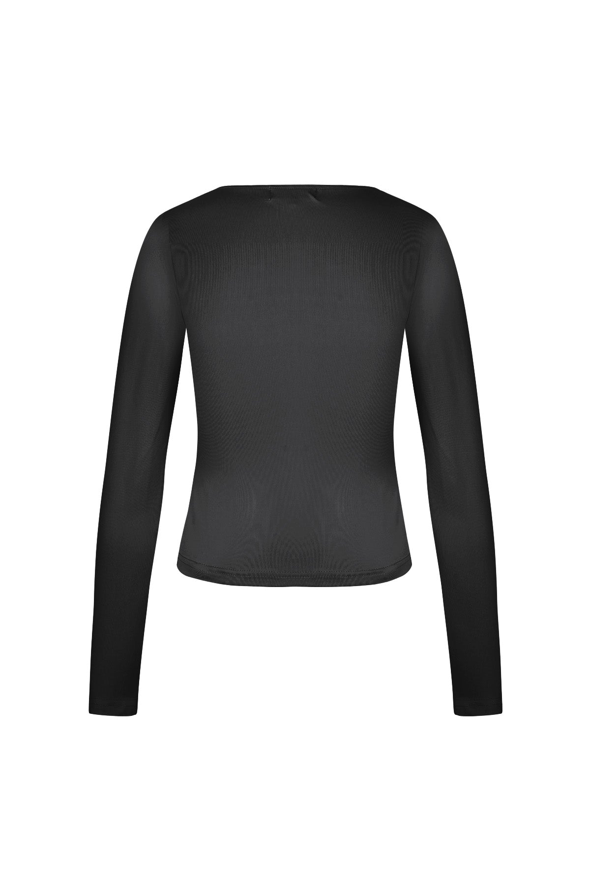 Crop top côtelé pour femme à col carré et coupe près du corps – photo 5