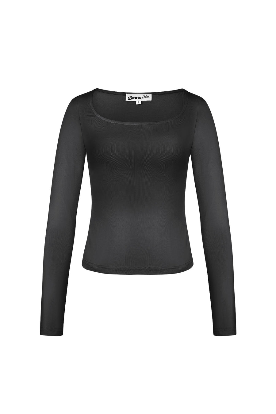 Crop top côtelé pour femme à col carré et coupe près du corps