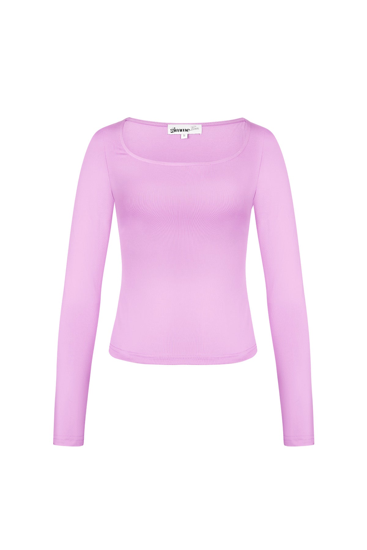 Crop top côtelé pour femme à col carré et coupe près du corps