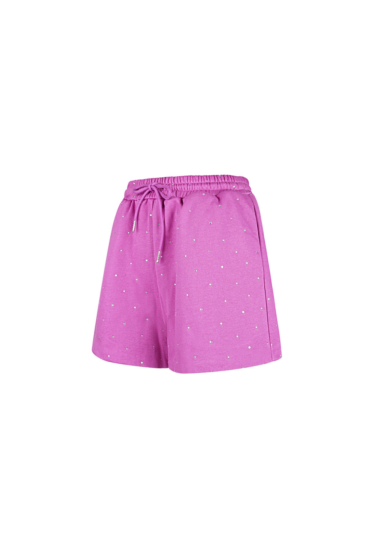 Women's shorts with drawstring waist - green – image 9