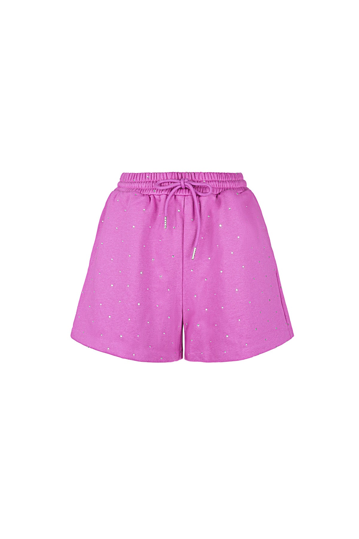 Women's shorts with drawstring waist - green – image 1
