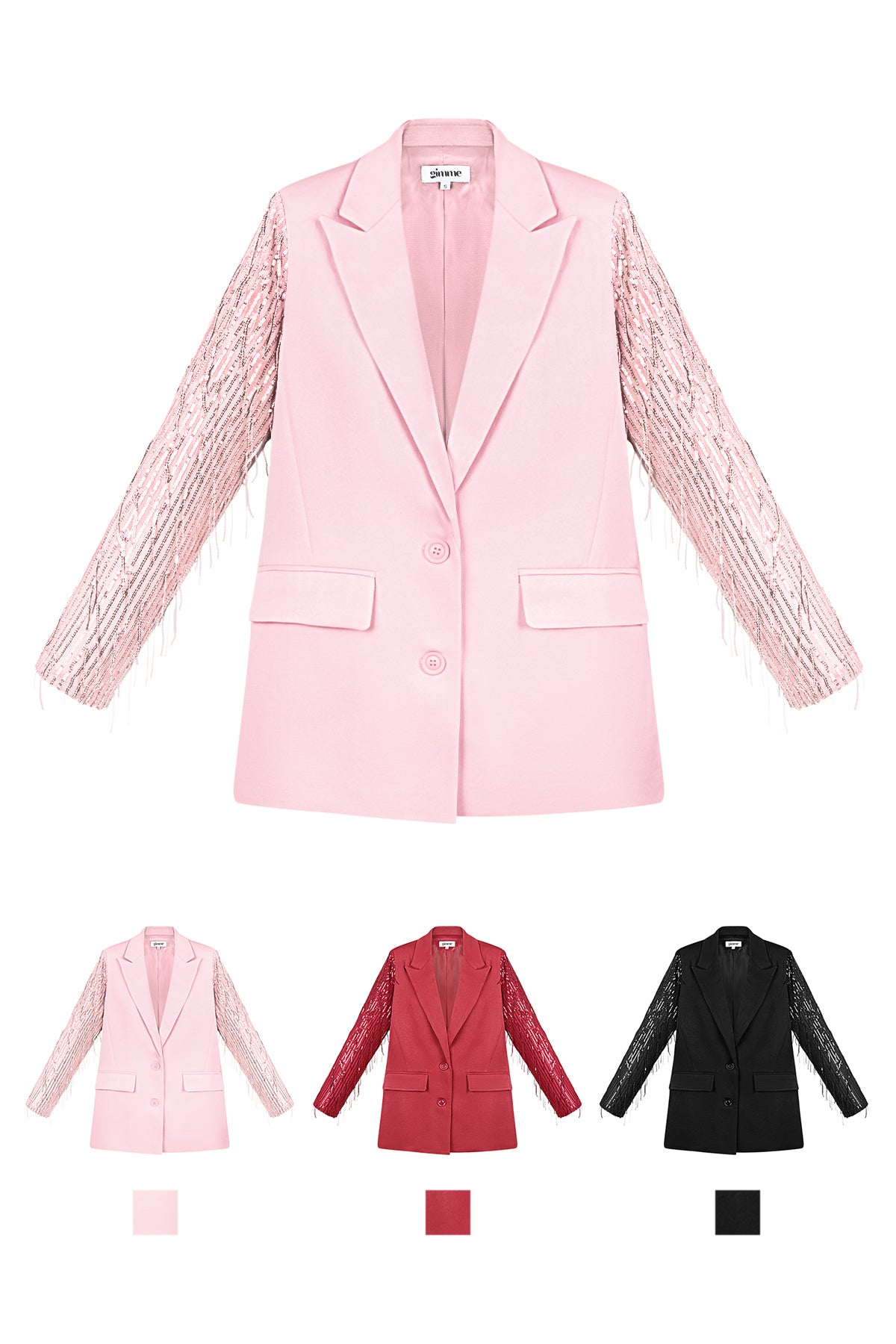 Blazer à franges pour femme – photo 8