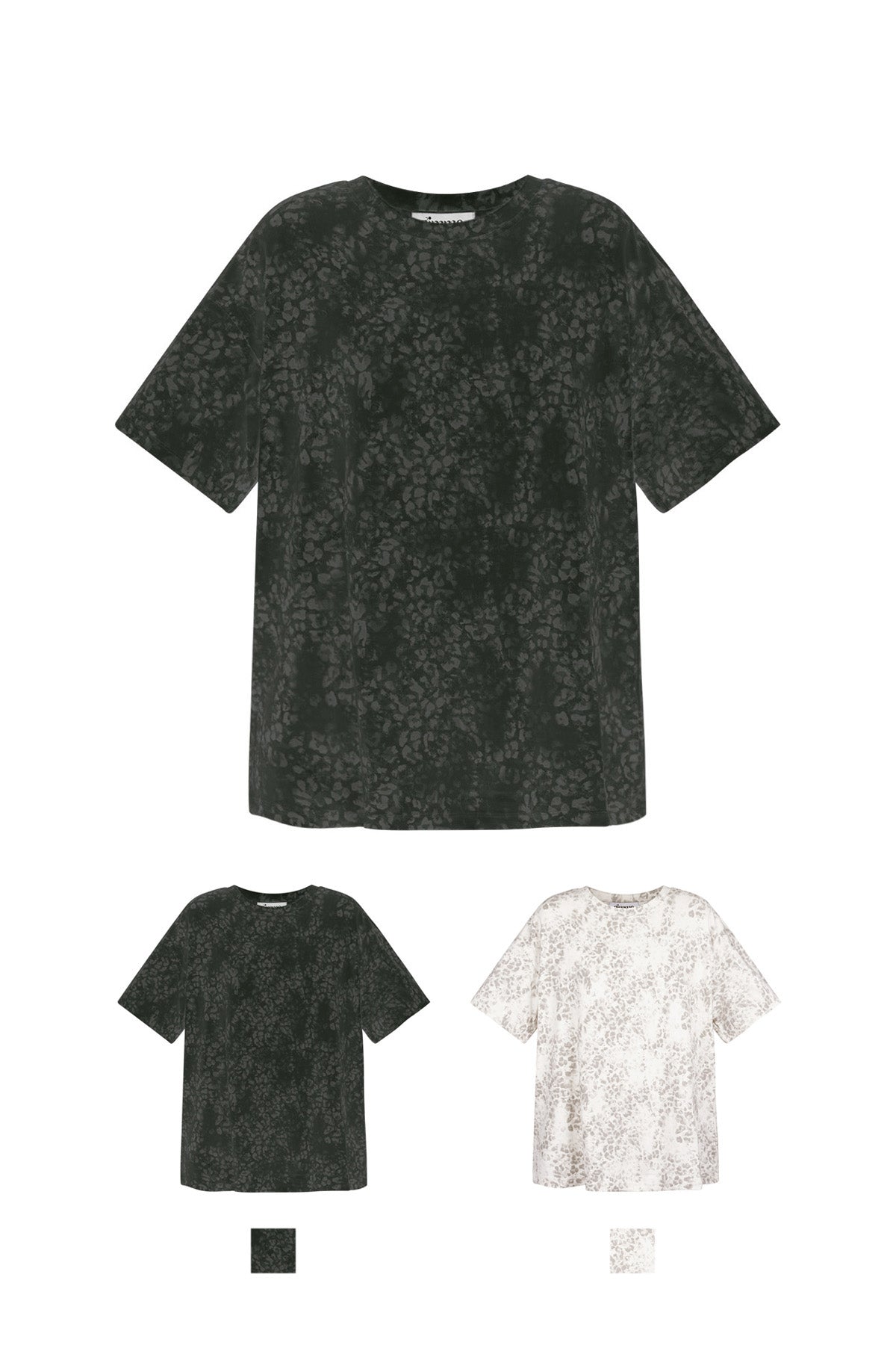 T-shirt pour femme à imprimé léopard et coupe oversize – photo 7
