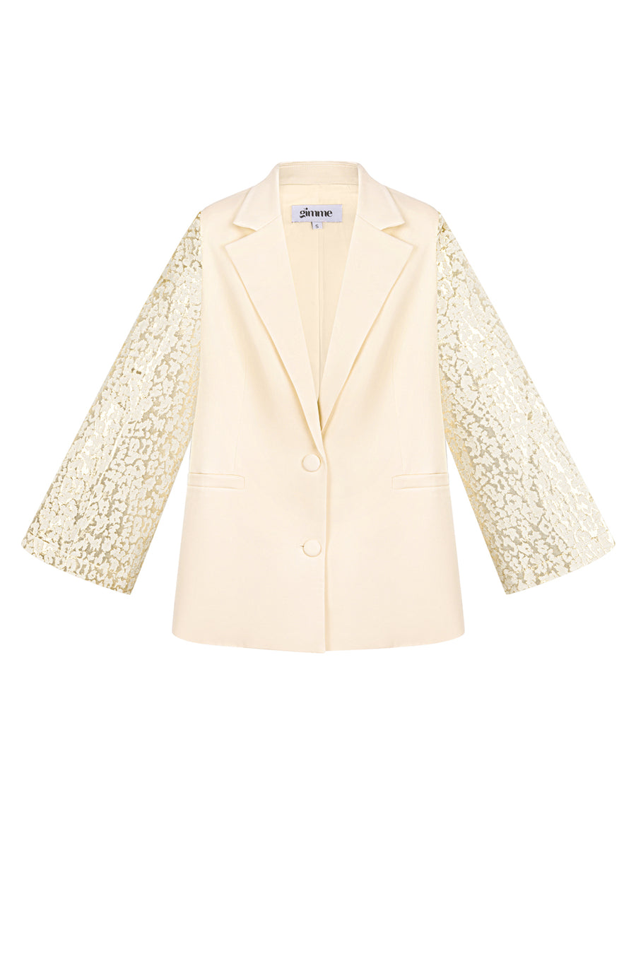 Blazer pour femme avec détails en dentelle