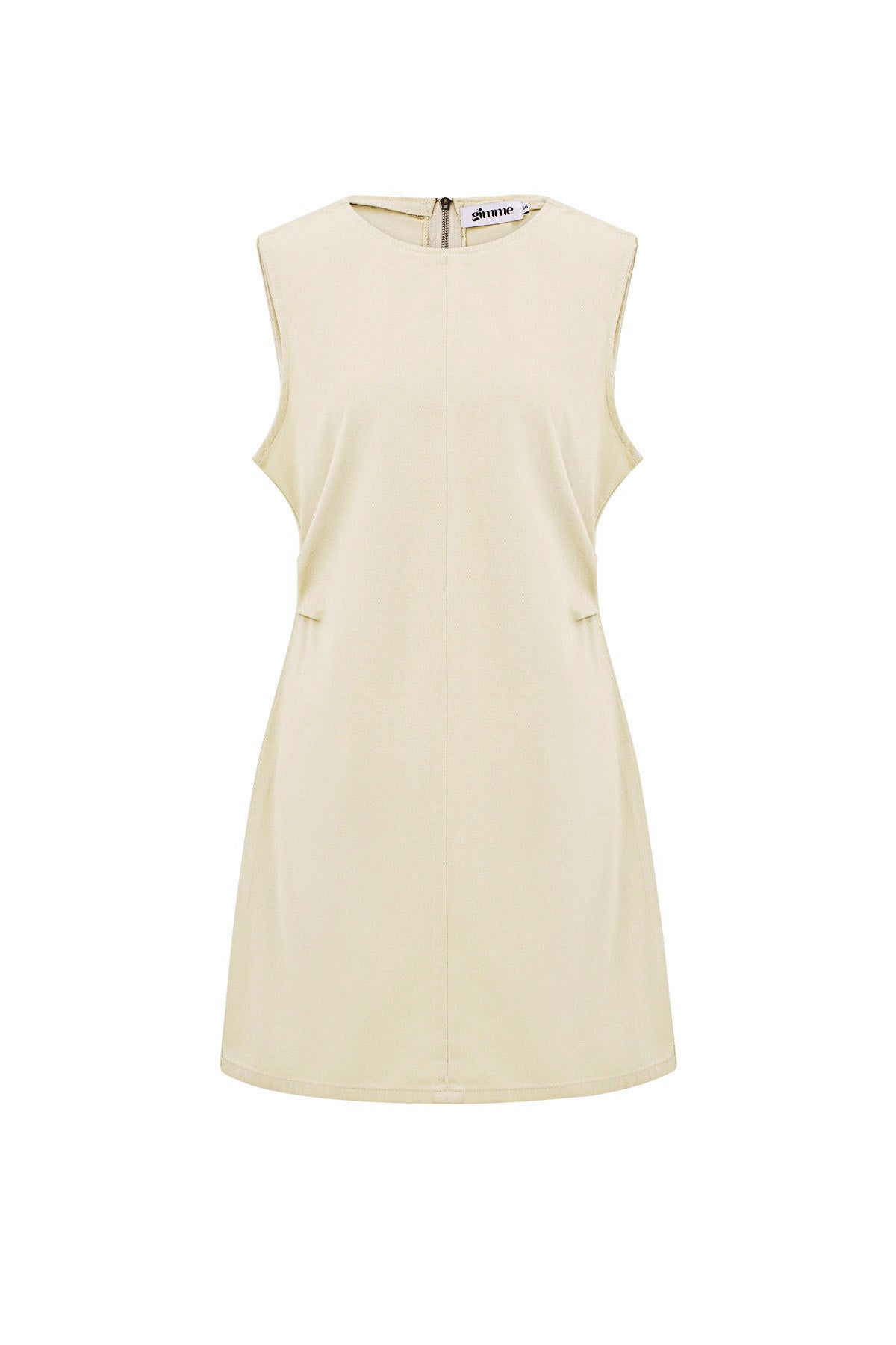 Women's mini dress with a slim fit and sleeveless design