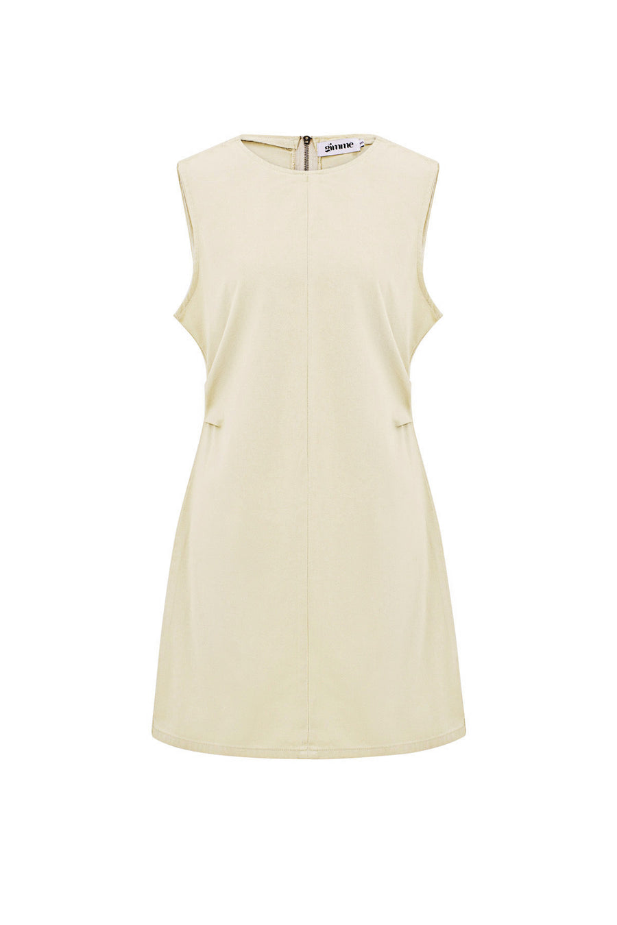 Cotton Vrouwen Mini Jurk Mouwloos Bodycon