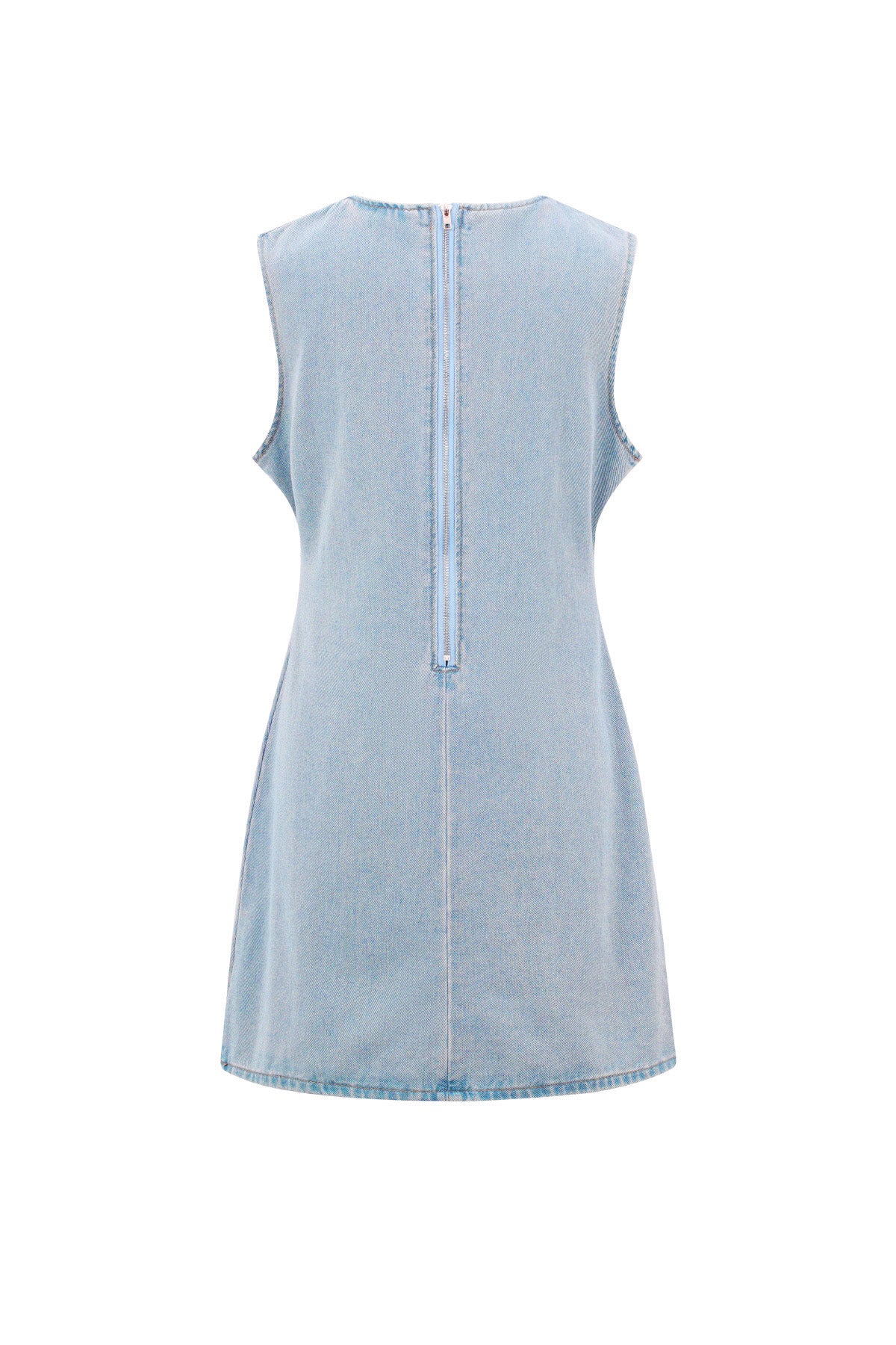 Mini-robe moulante sans manches pour femme – photo 8