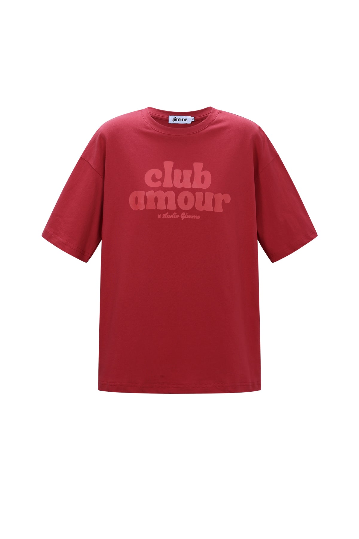Dames Club Amour T-shirt van katoen met tekst – productfoto 9