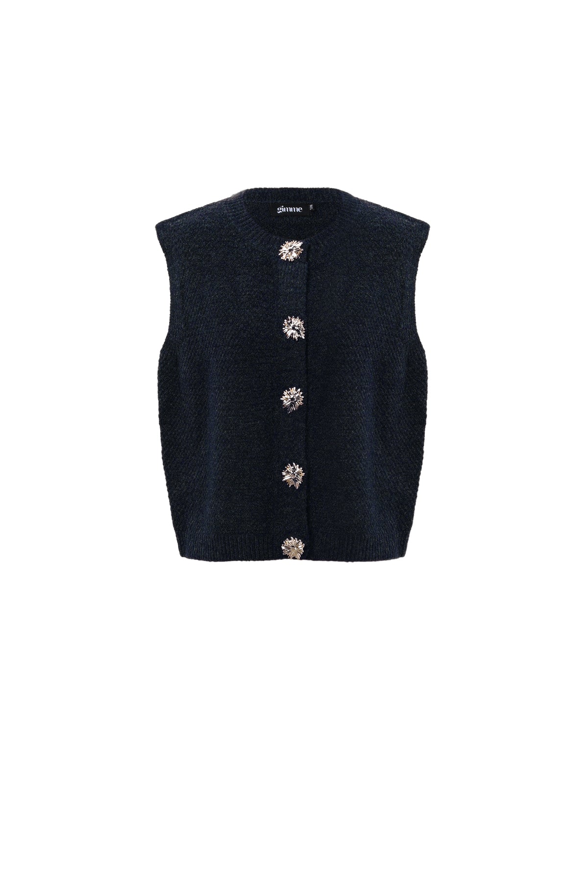 Gilet en maille pour femme avec coupe ajustée