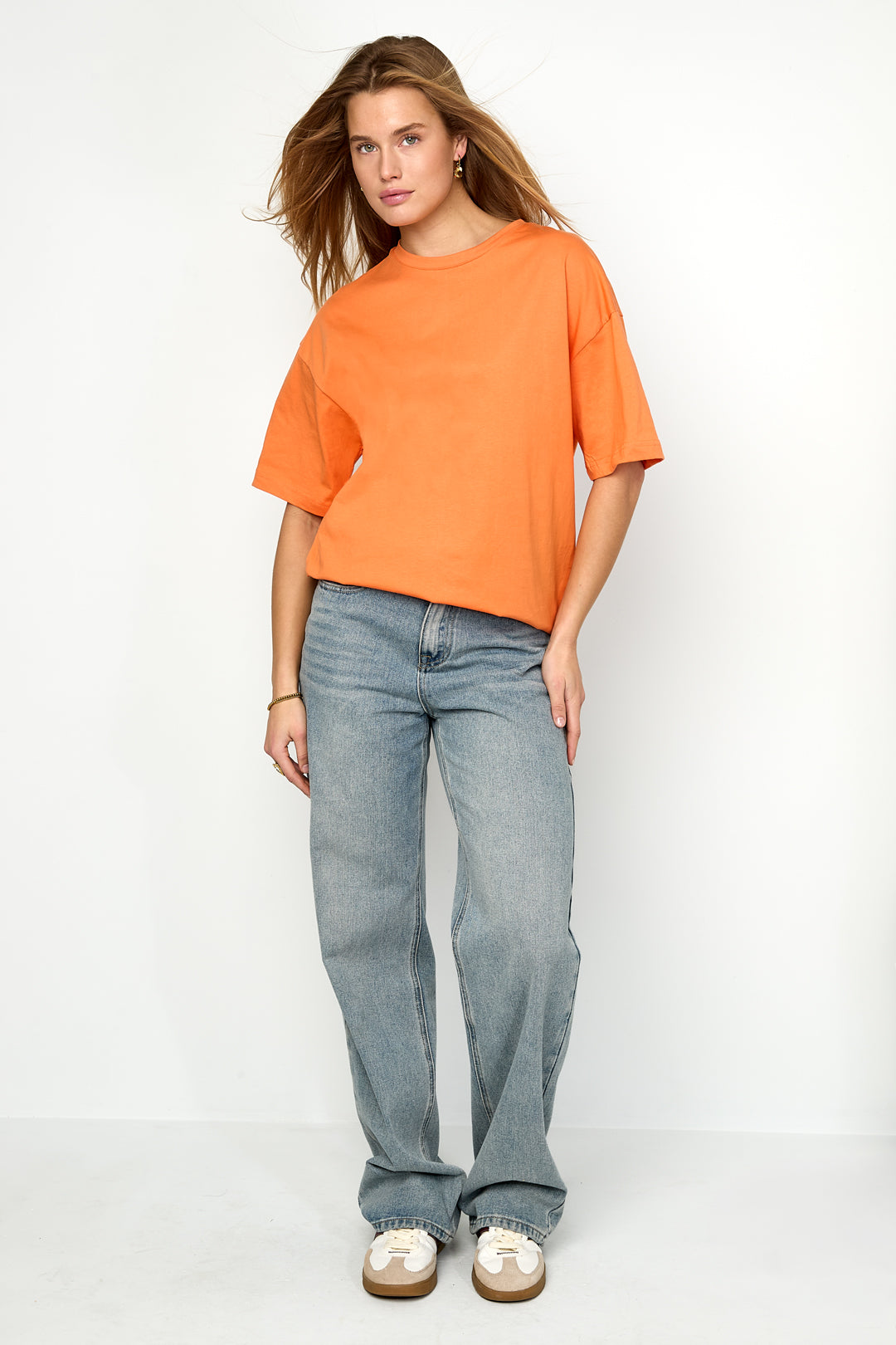 Dames Amour Letters T-shirt van katoen met tekst – productfoto 5