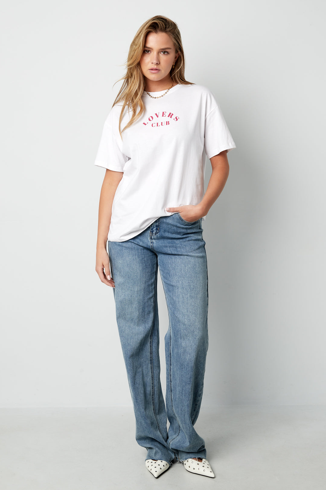 T-shirt pour femmes avec inscription – photo 3