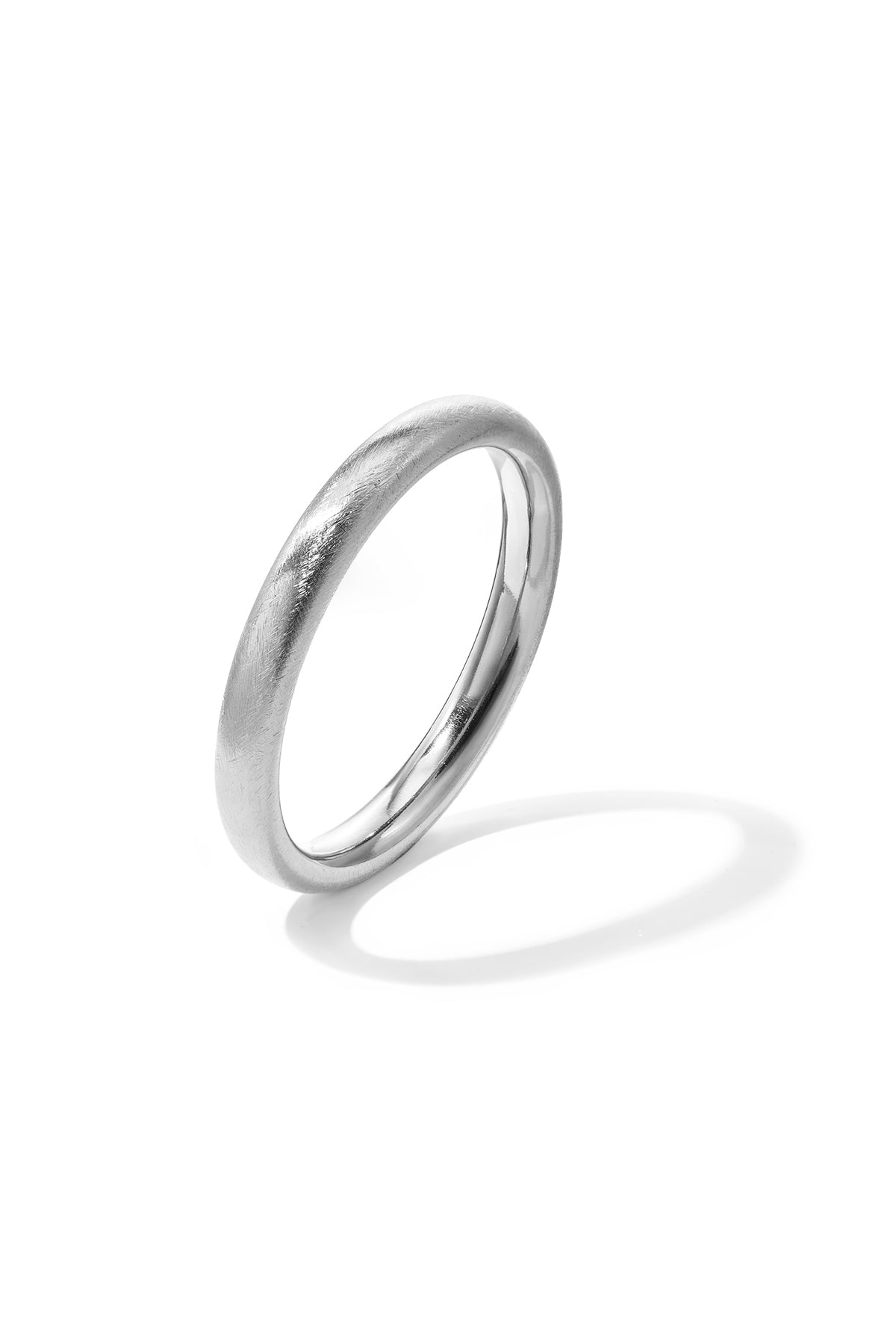 Women's 304 Stainless Steel Round Bangle – Gold-Colored and Silver-Colored