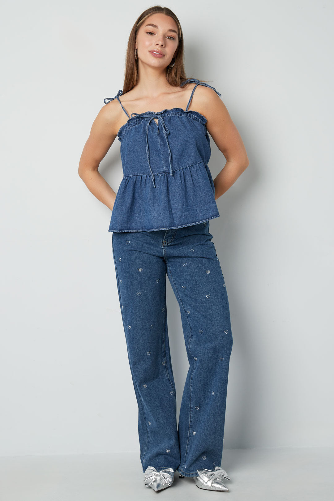 Top femme d'allure décontractée – bleu – photo 3