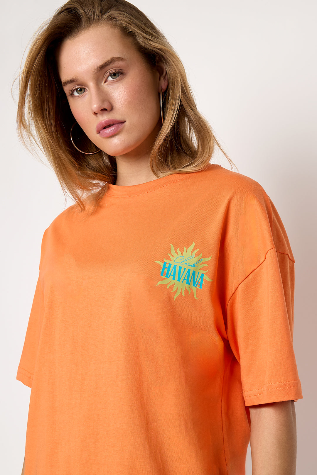 Dames Havana T-shirt van katoen – productfoto 4