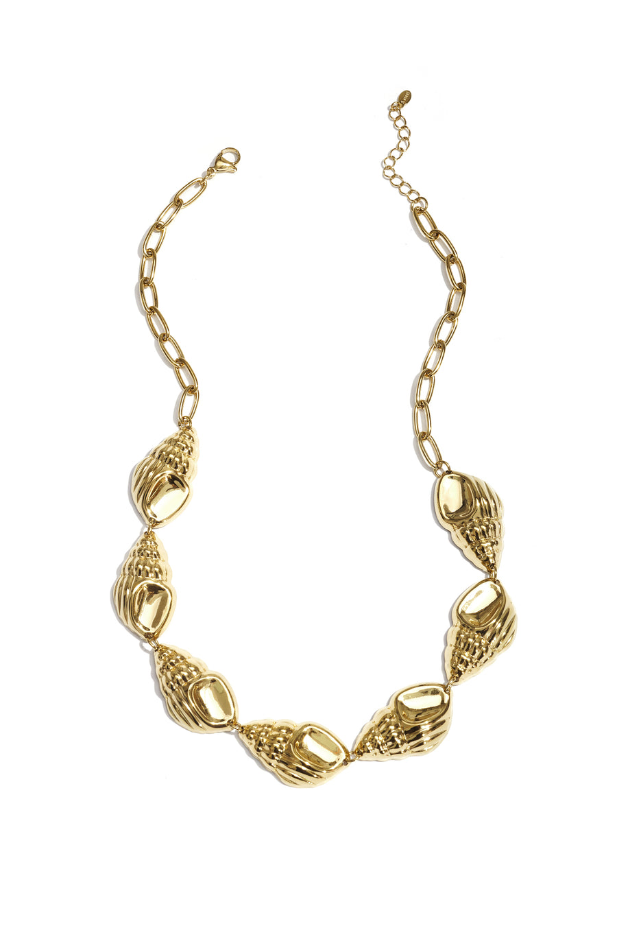 Statement ketting met grote schelpen