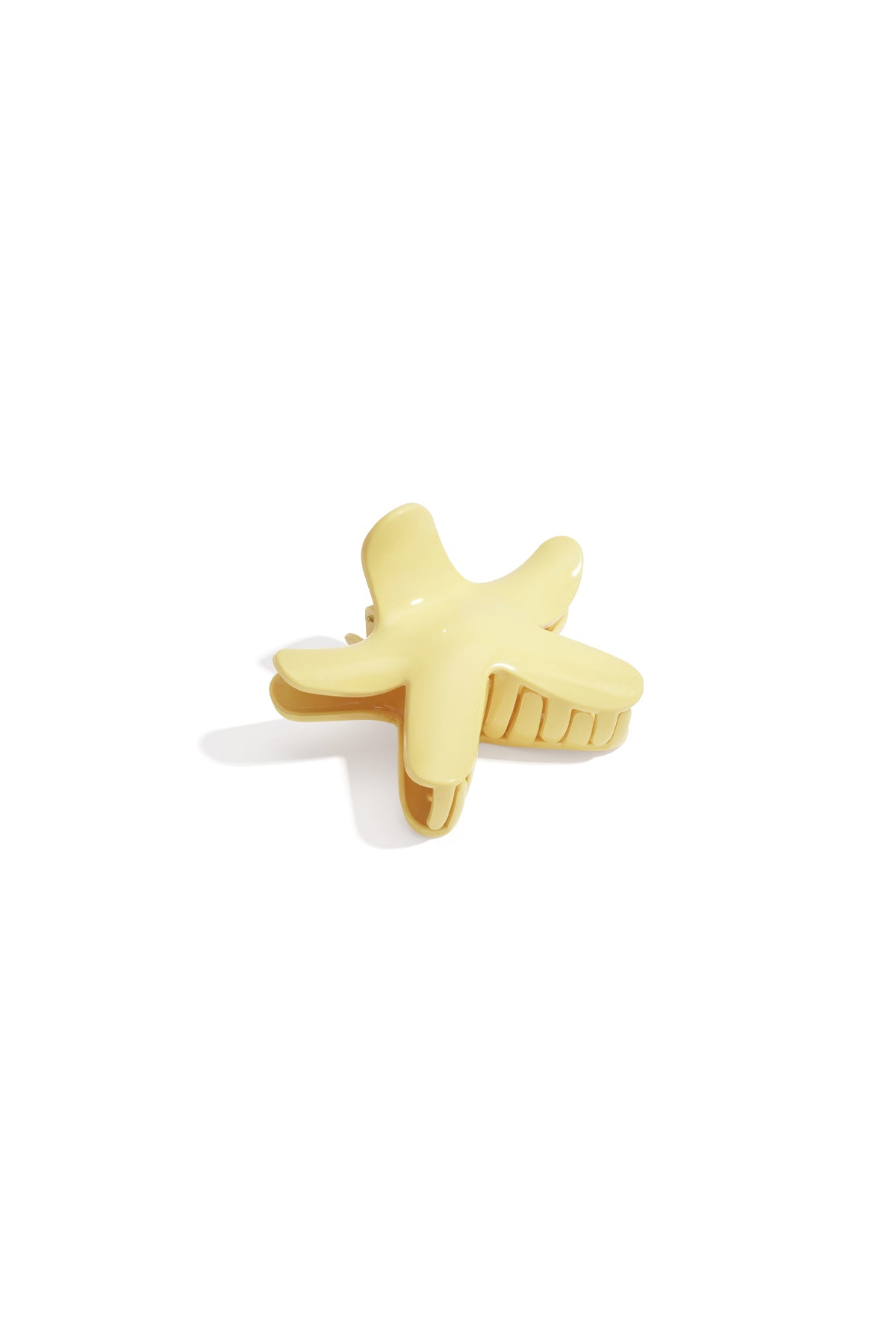 Pince à cheveux en plastique avec motif étoile de mer – coloris assortis