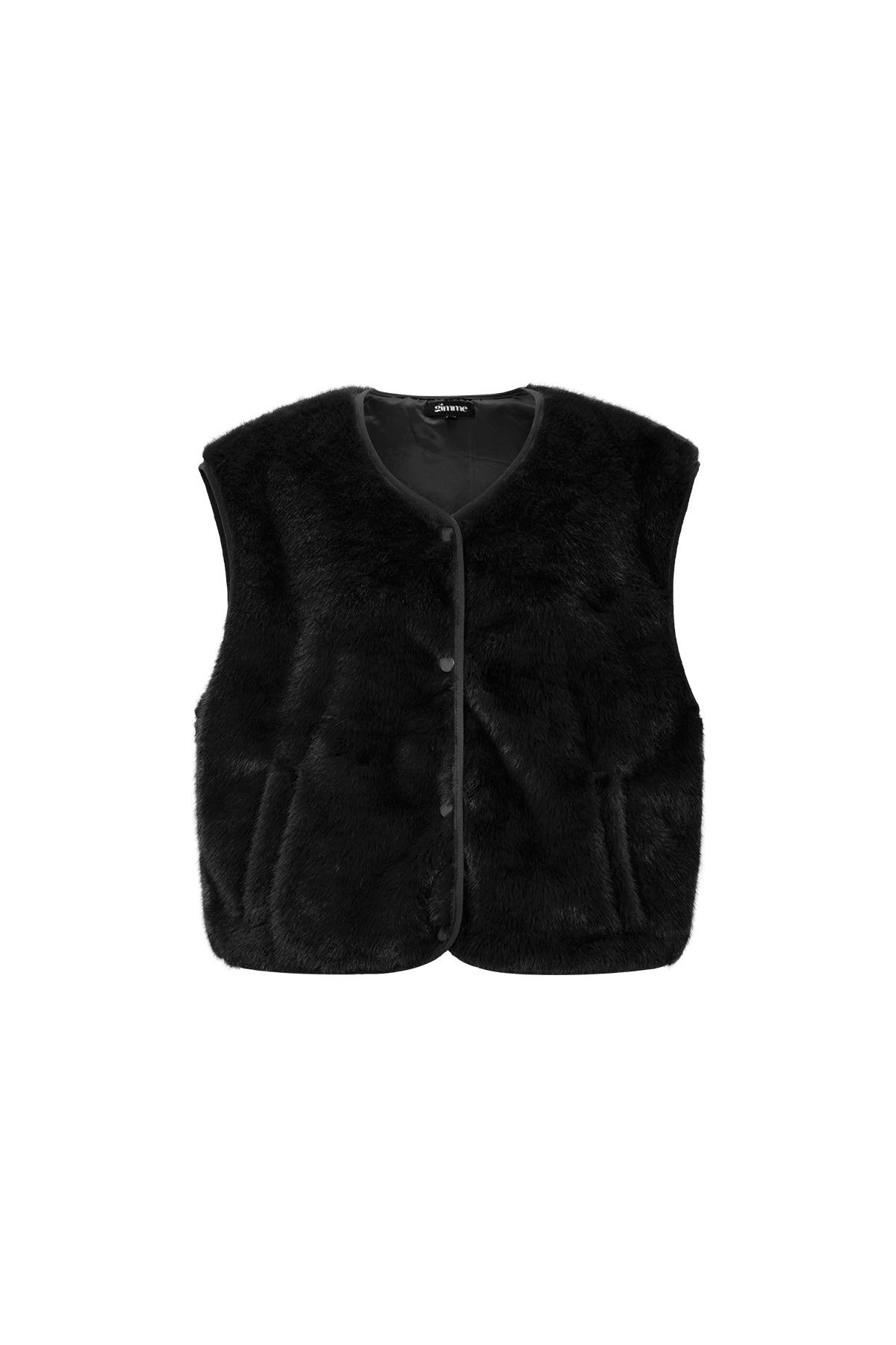 Gilet pour femmes en fausse fourrure