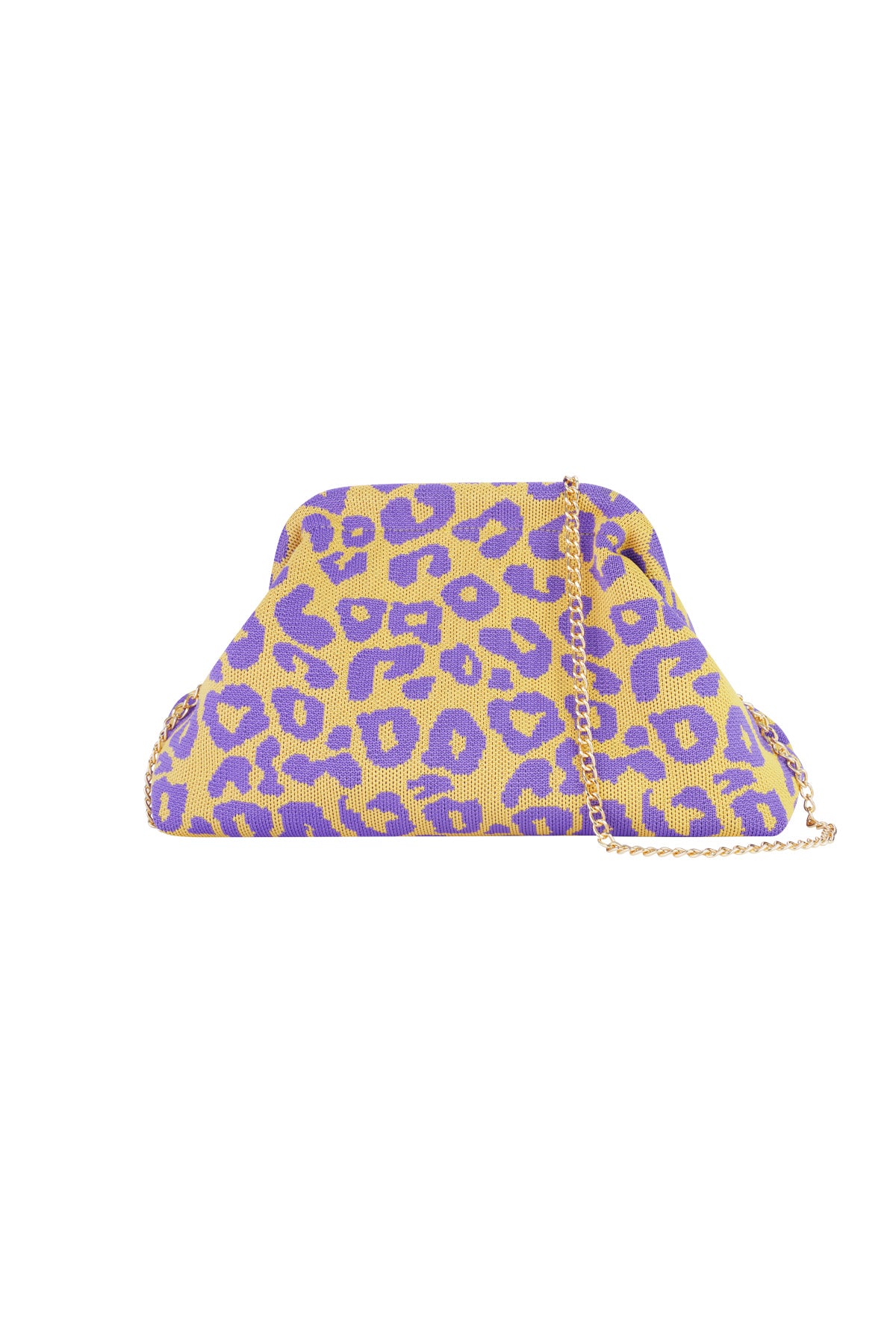 Sac bandoulière ouvert pour femme 100 % polyester imprimé léopard – plusieurs coloris