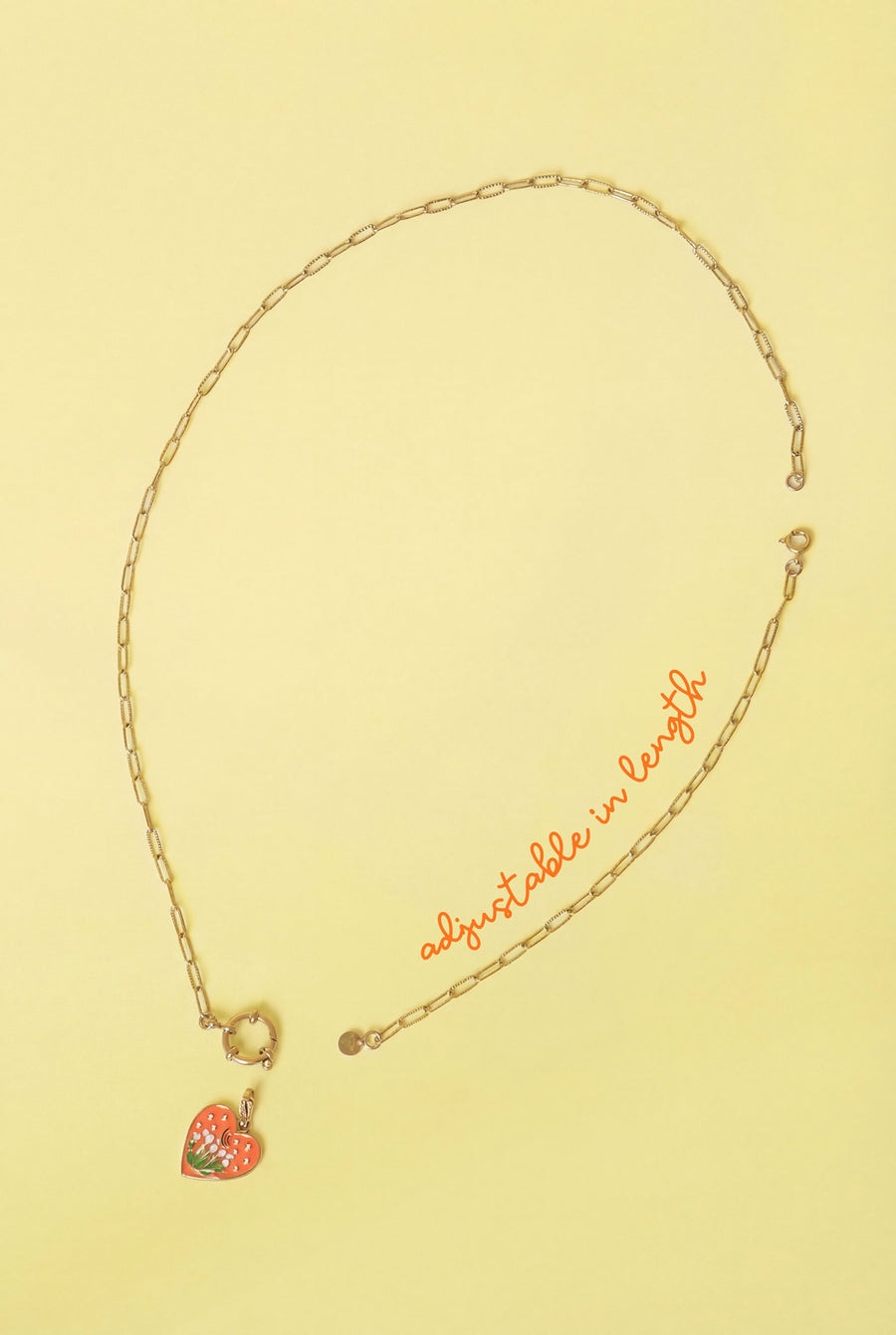 2-in-1 ketting en armband met ovale schakels