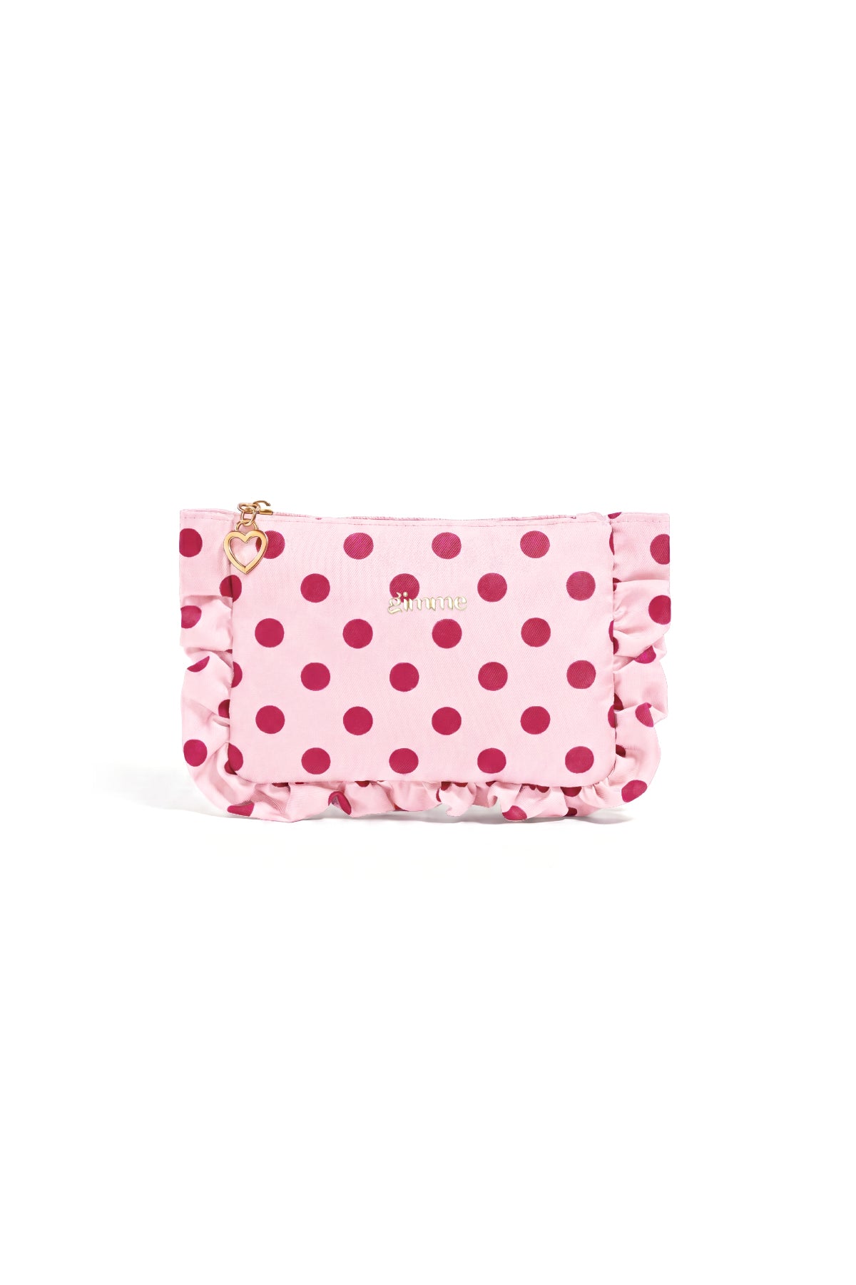 Make-uptasje van polyester met stippen – productfoto 6