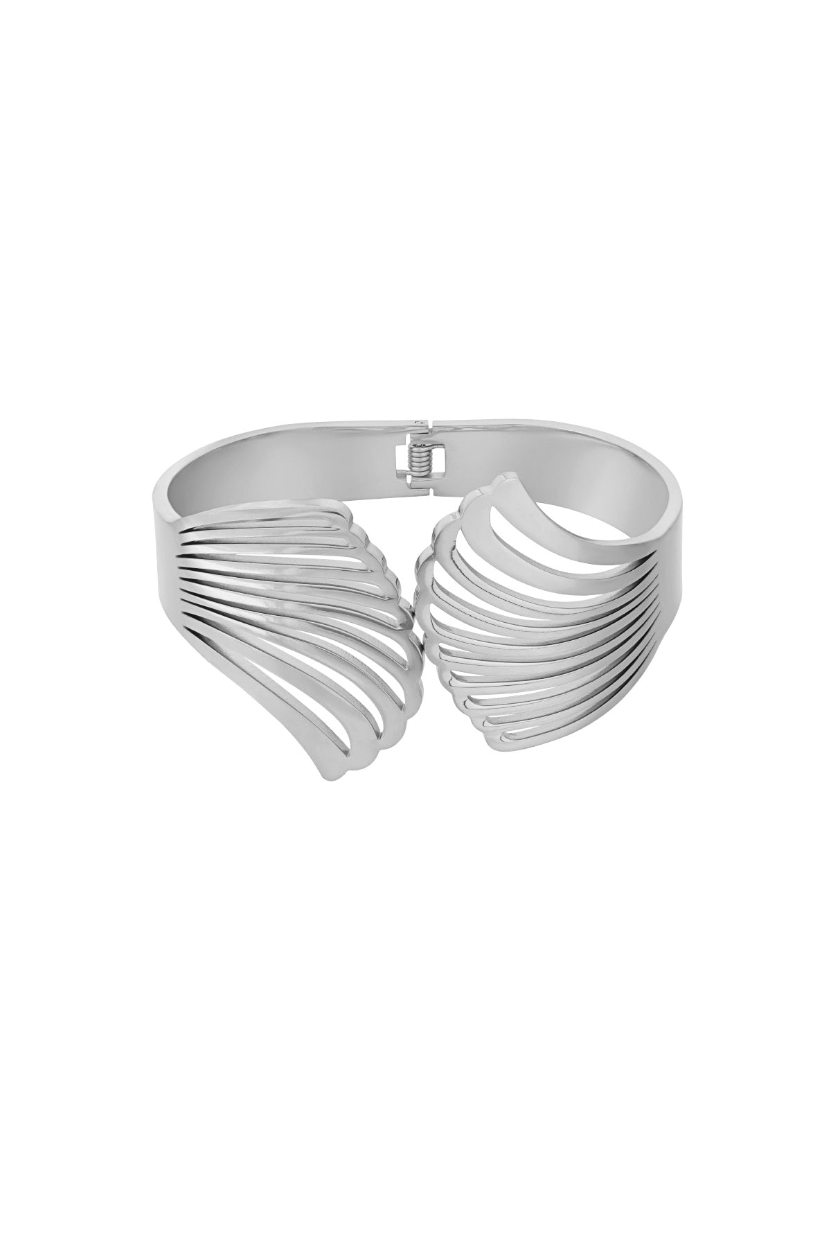 Women's Cuff Bracelet Stainless Steel - Gold and Silver