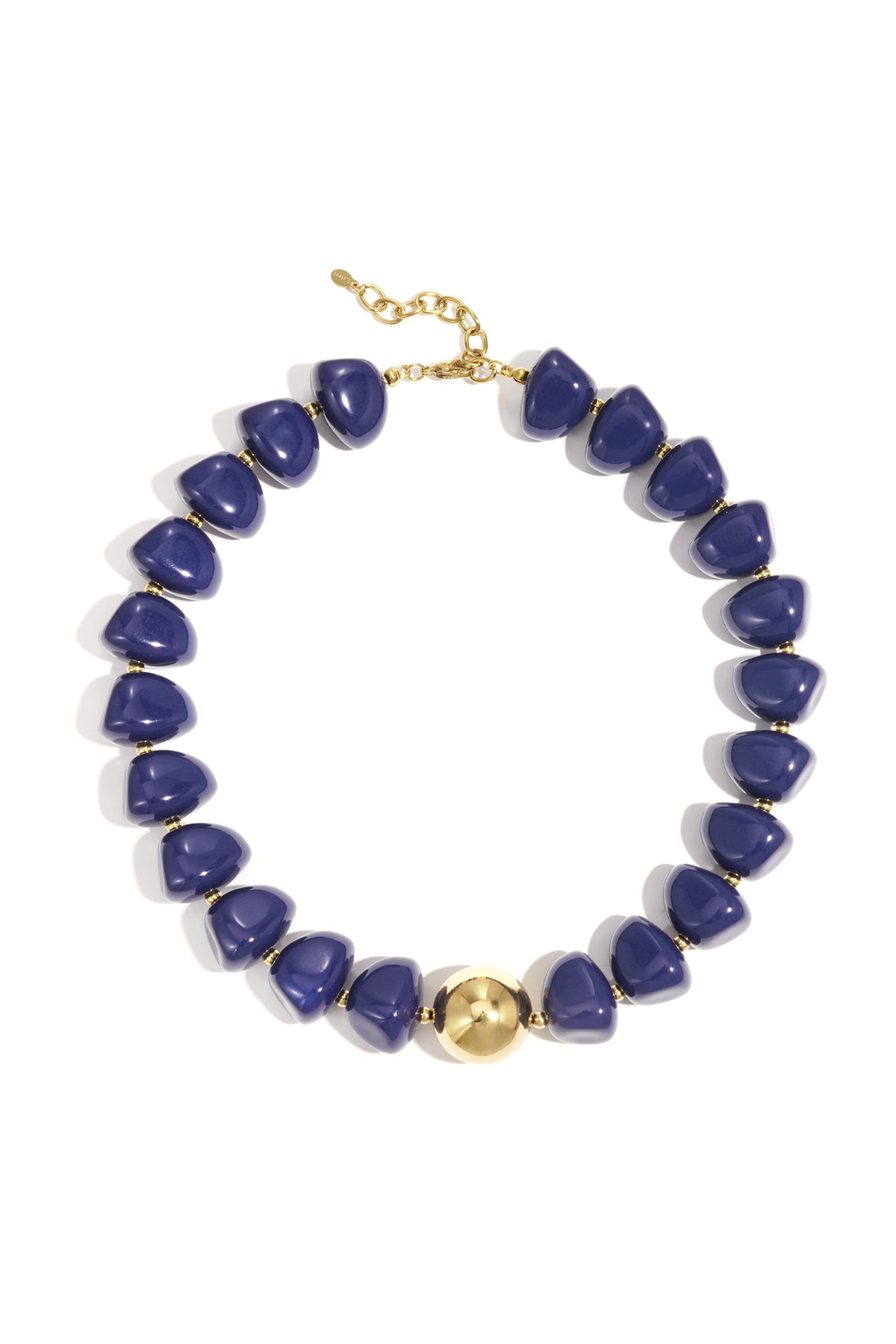 Collier de perles en acrylique pour femme – multicolore – rétro