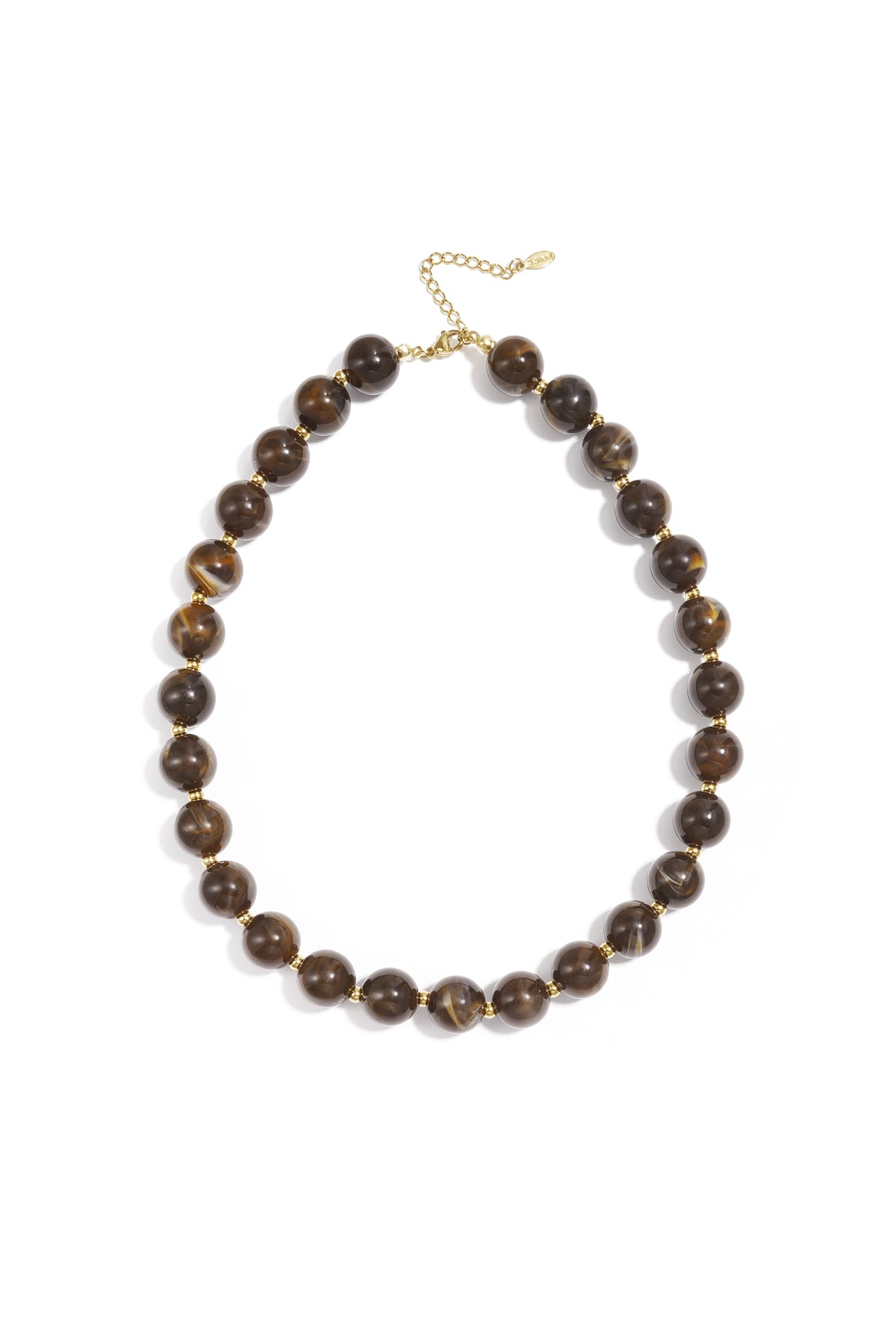 Collier de perles pour femme en acrylique – plusieurs couleurs – décontracté