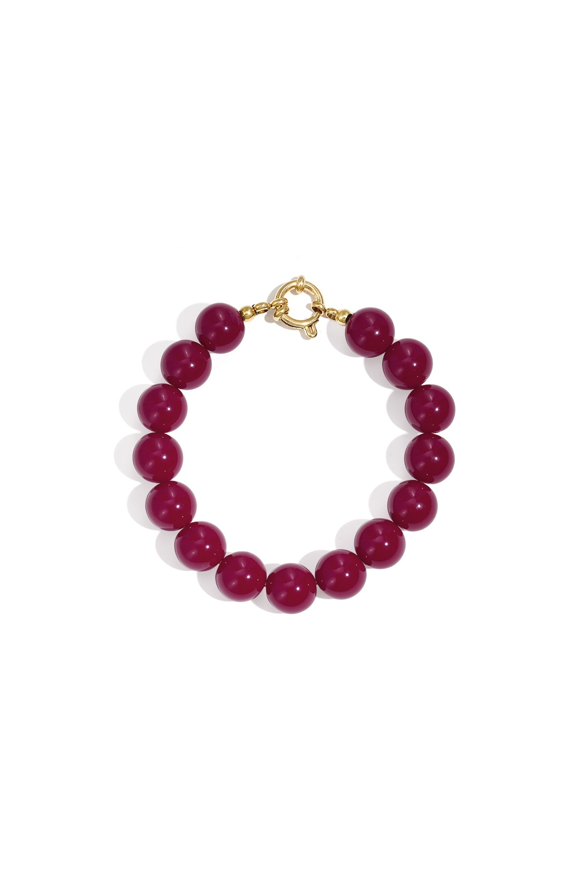 Resin beaded bracelet for women - multi-color - creative – image 1