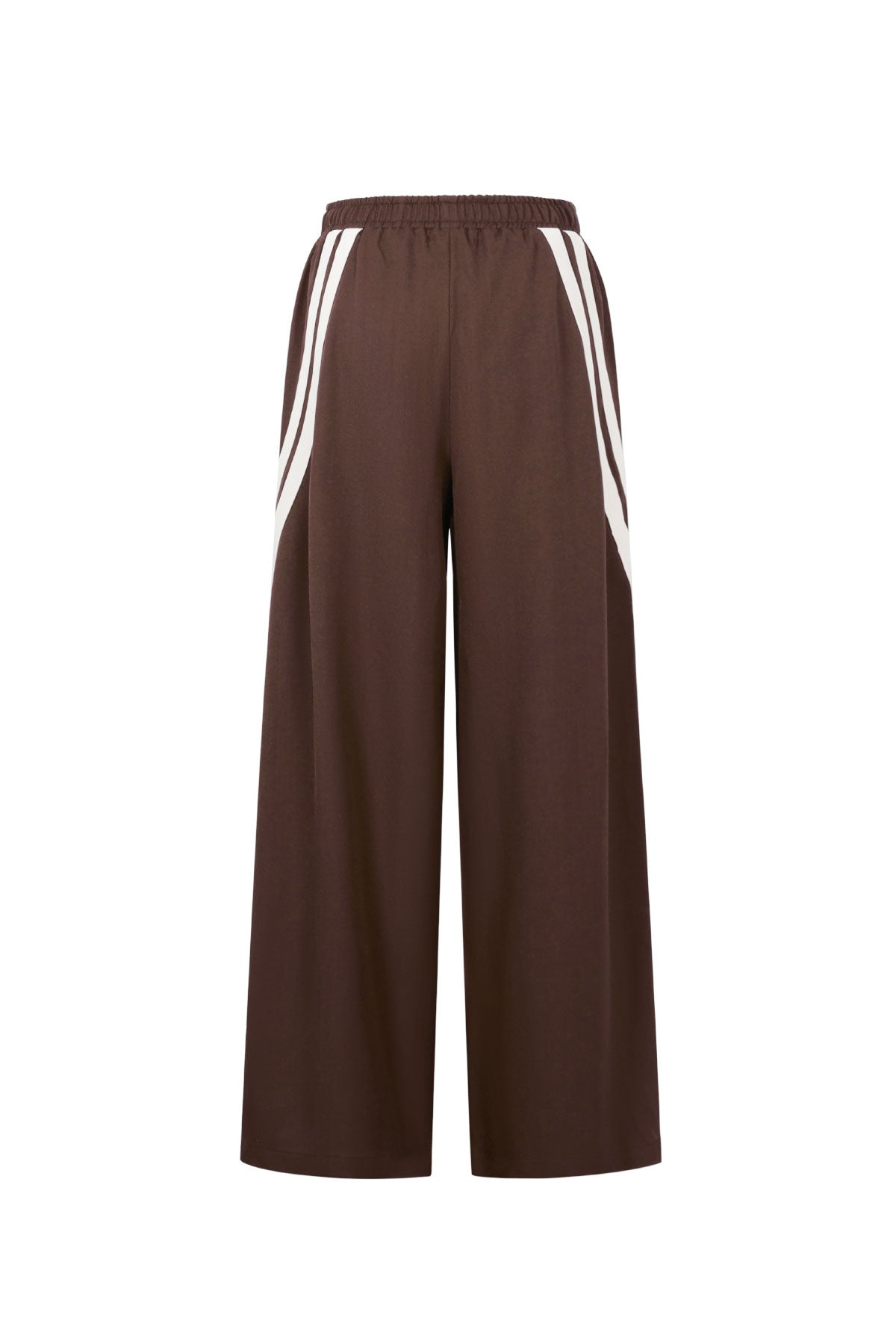 Dames sportieve gestreepte broek van polyester – productfoto 9