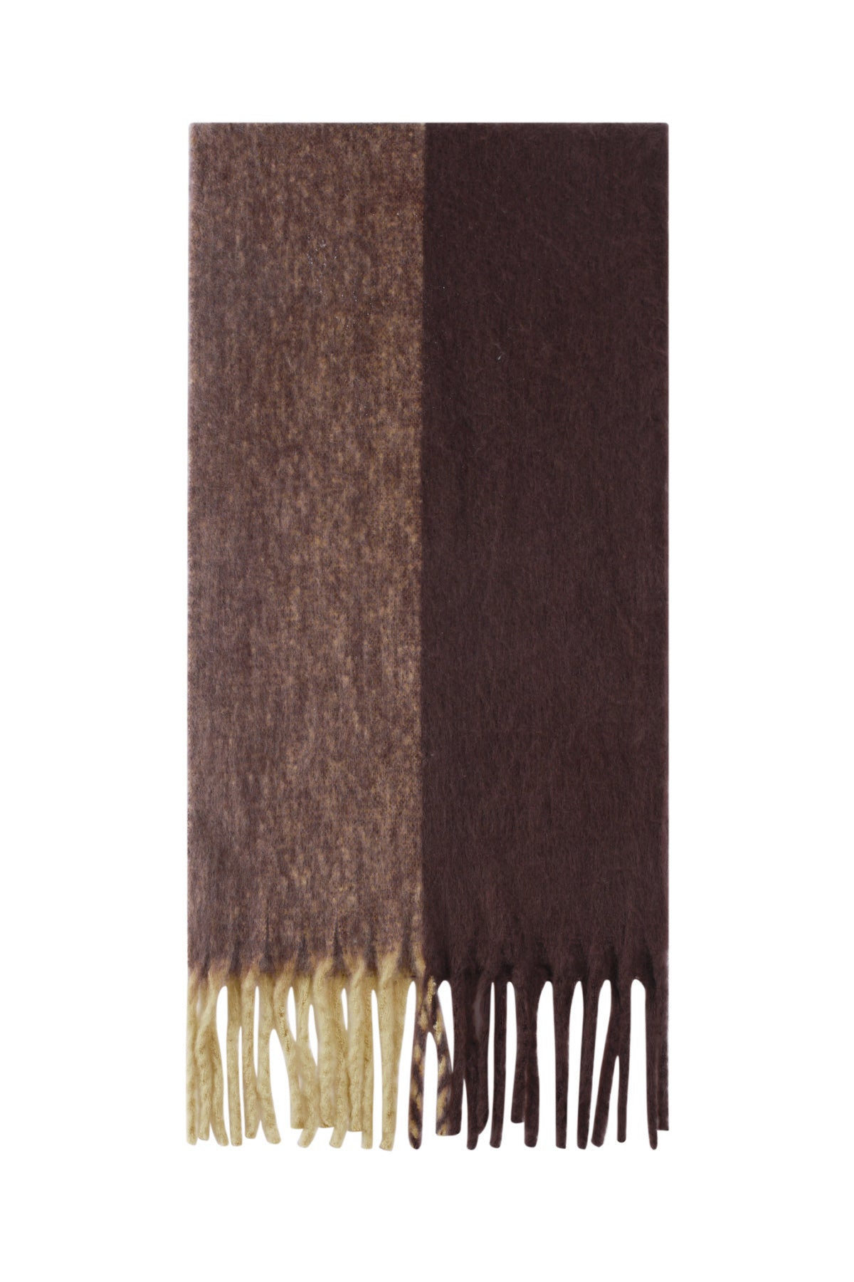 Women's winter scarf made of 100% polyester with color mix – various colors