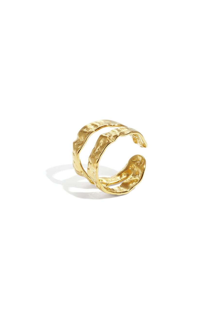 Gestructureerde dubbele ring