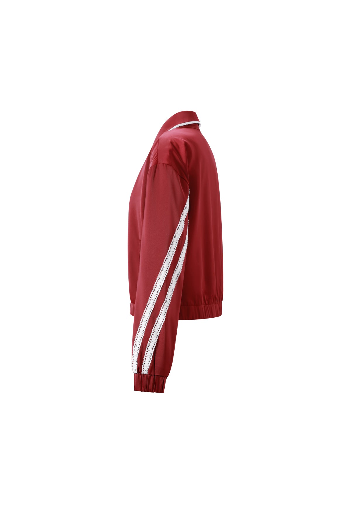 Dames sportief jacket van polyester met kleurcontrast – productfoto 11