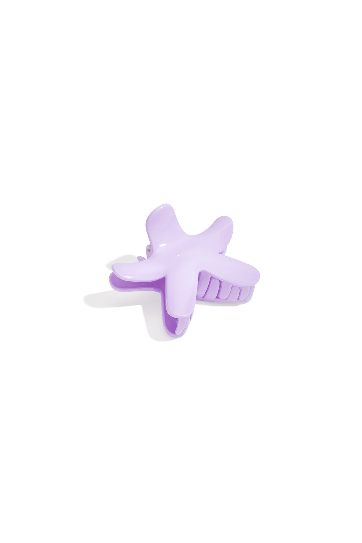Pince à cheveux en plastique avec motif étoile de mer – coloris assortis