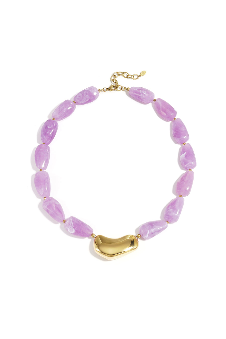 Collier de perles en acrylique pour femmes – plusieurs couleurs – décontracté