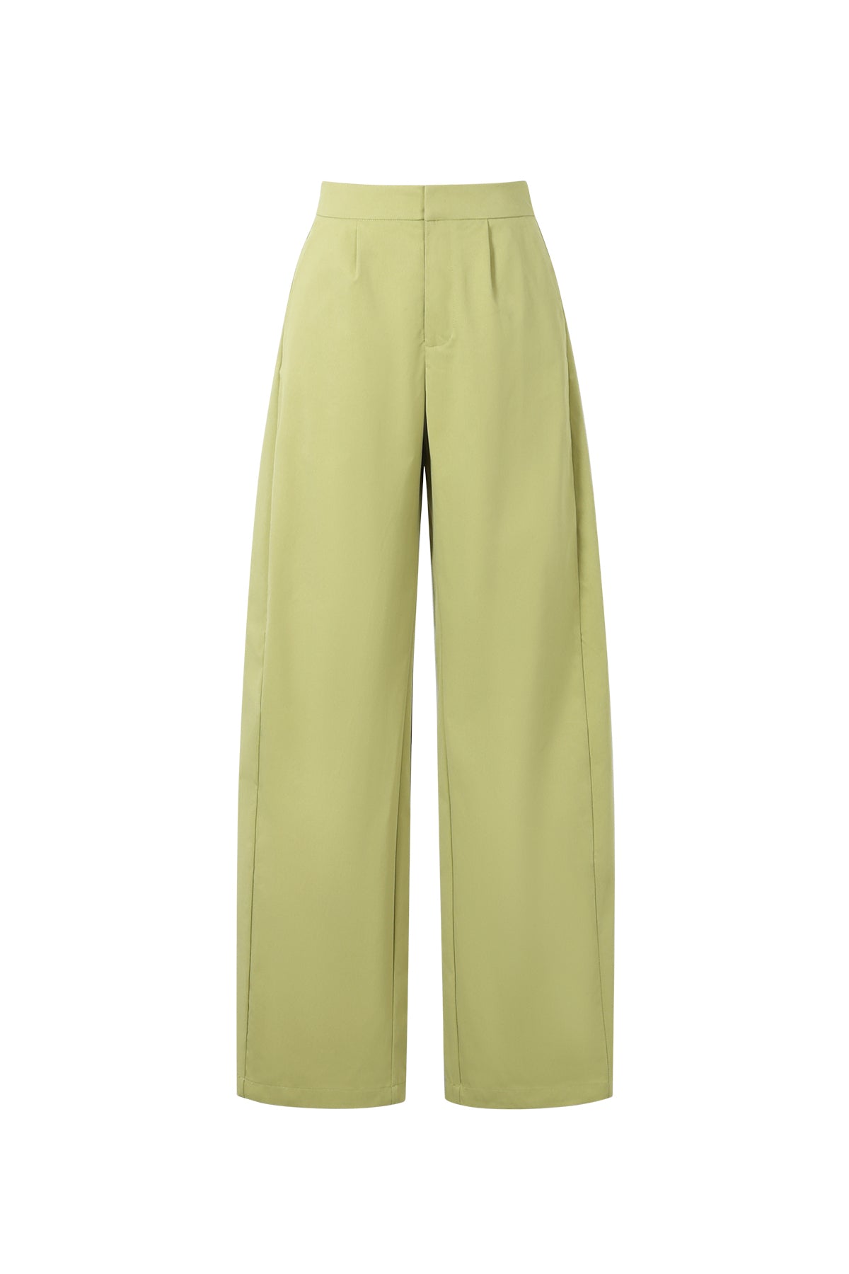 Dames barrel broek met hoge taille