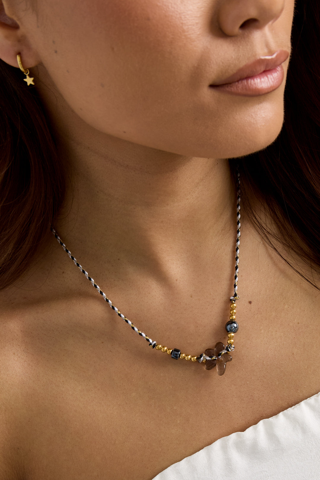 Polyester kralenkettingen Bloemen Casual Dagelijks Eenvoudig Serie Dames sieraden
