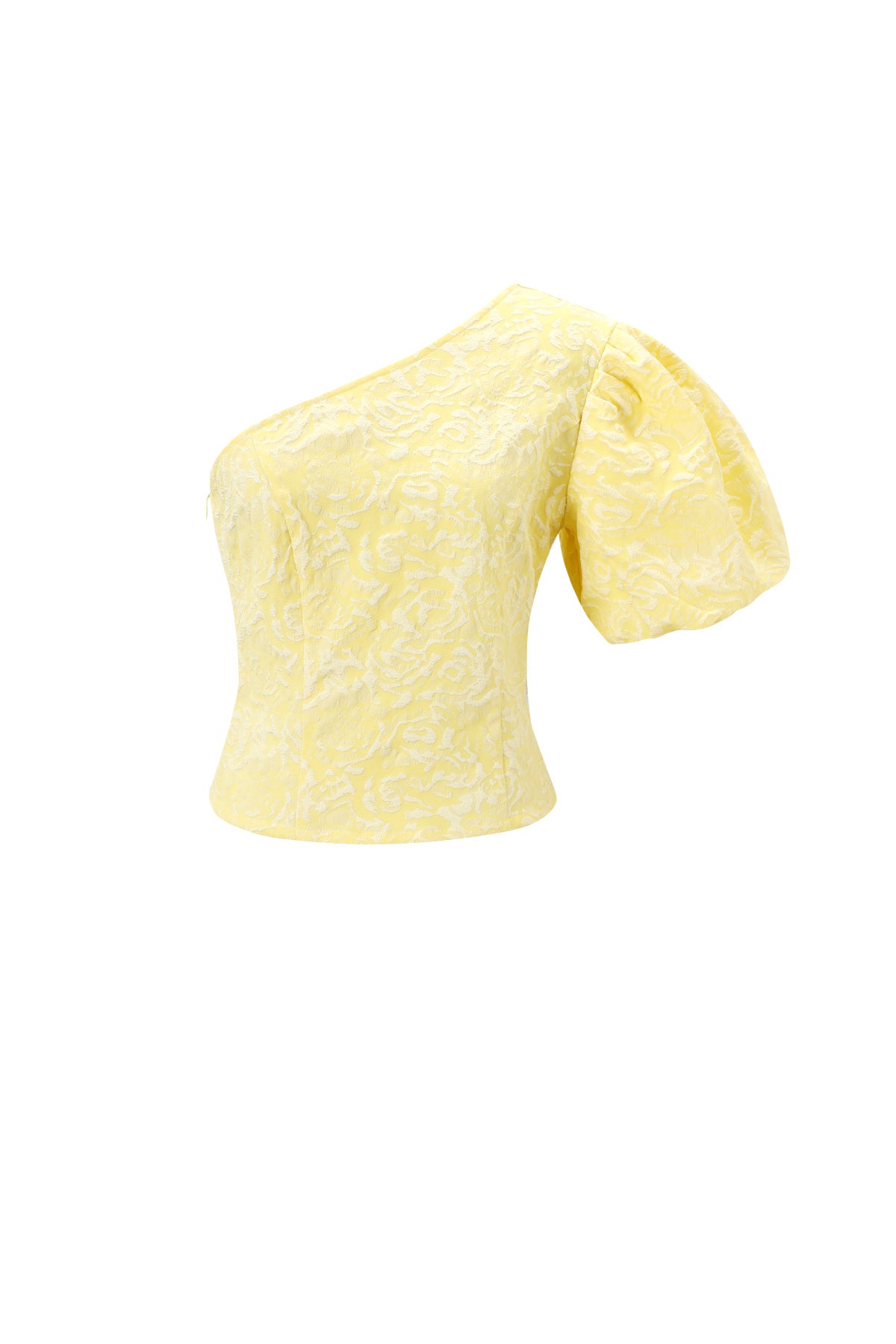 Haut asymétrique à imprimé floral pour femme