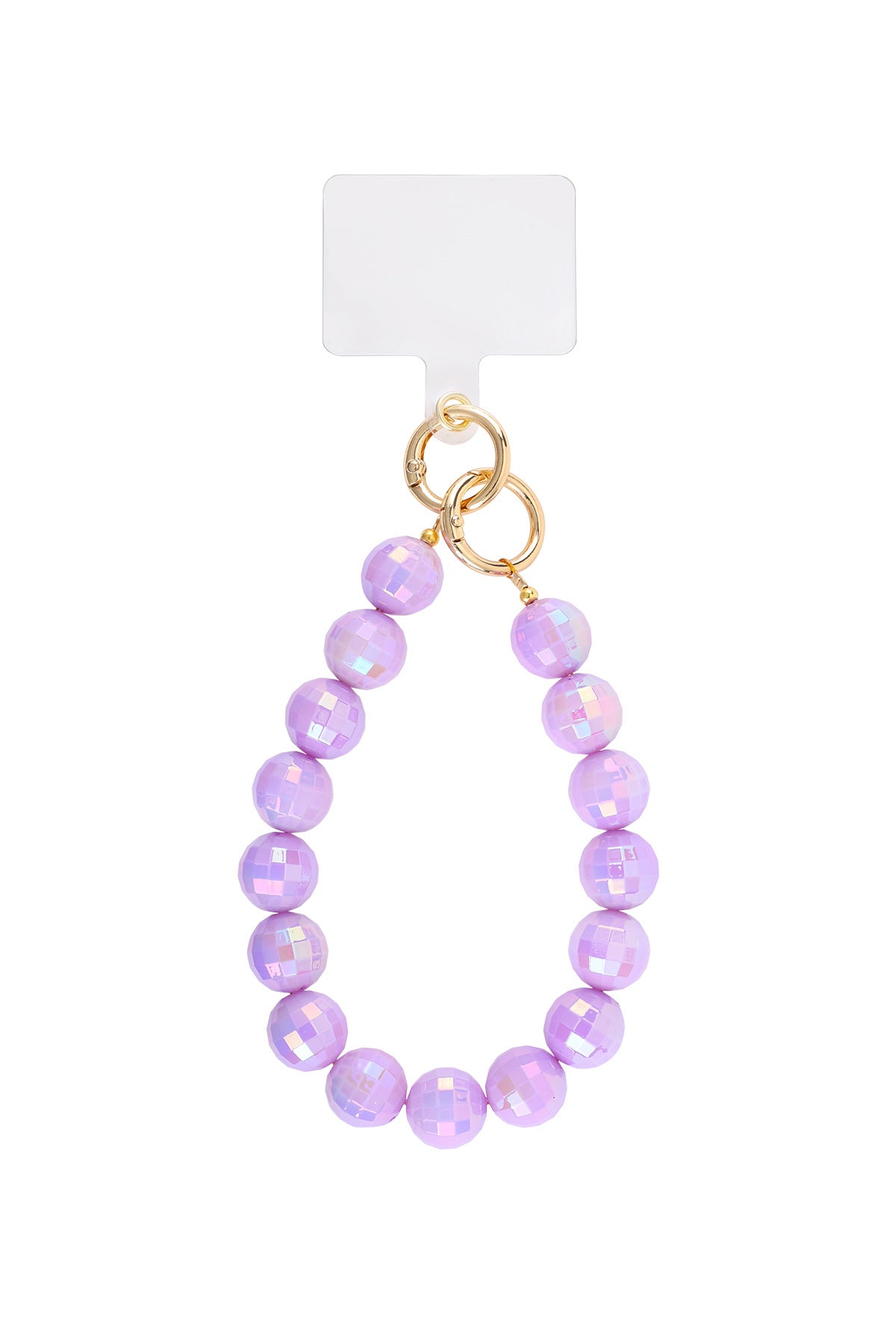 Cordon de téléphone en acrylique avec perles – plusieurs couleurs – quotidien