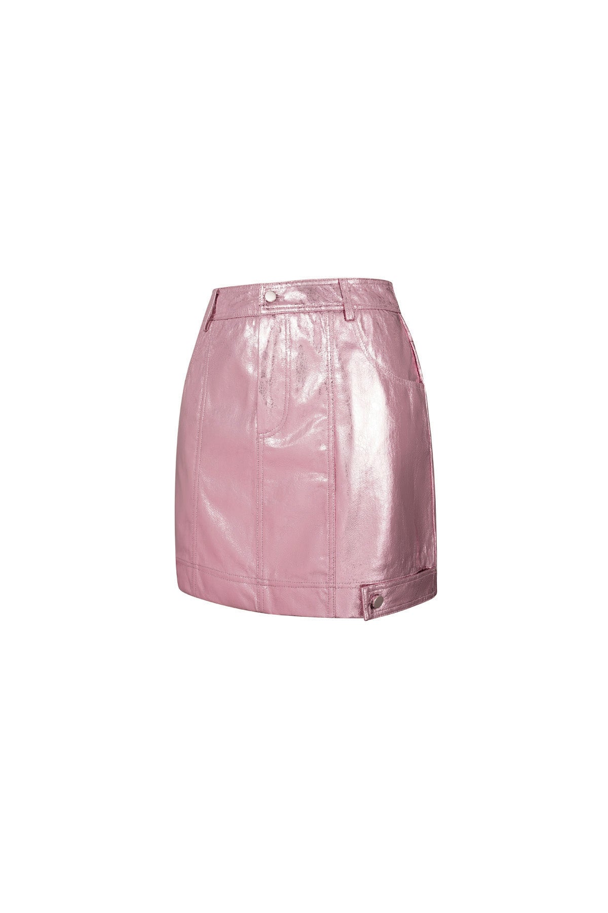 Mini-jupe pour femme – rose – photo 5