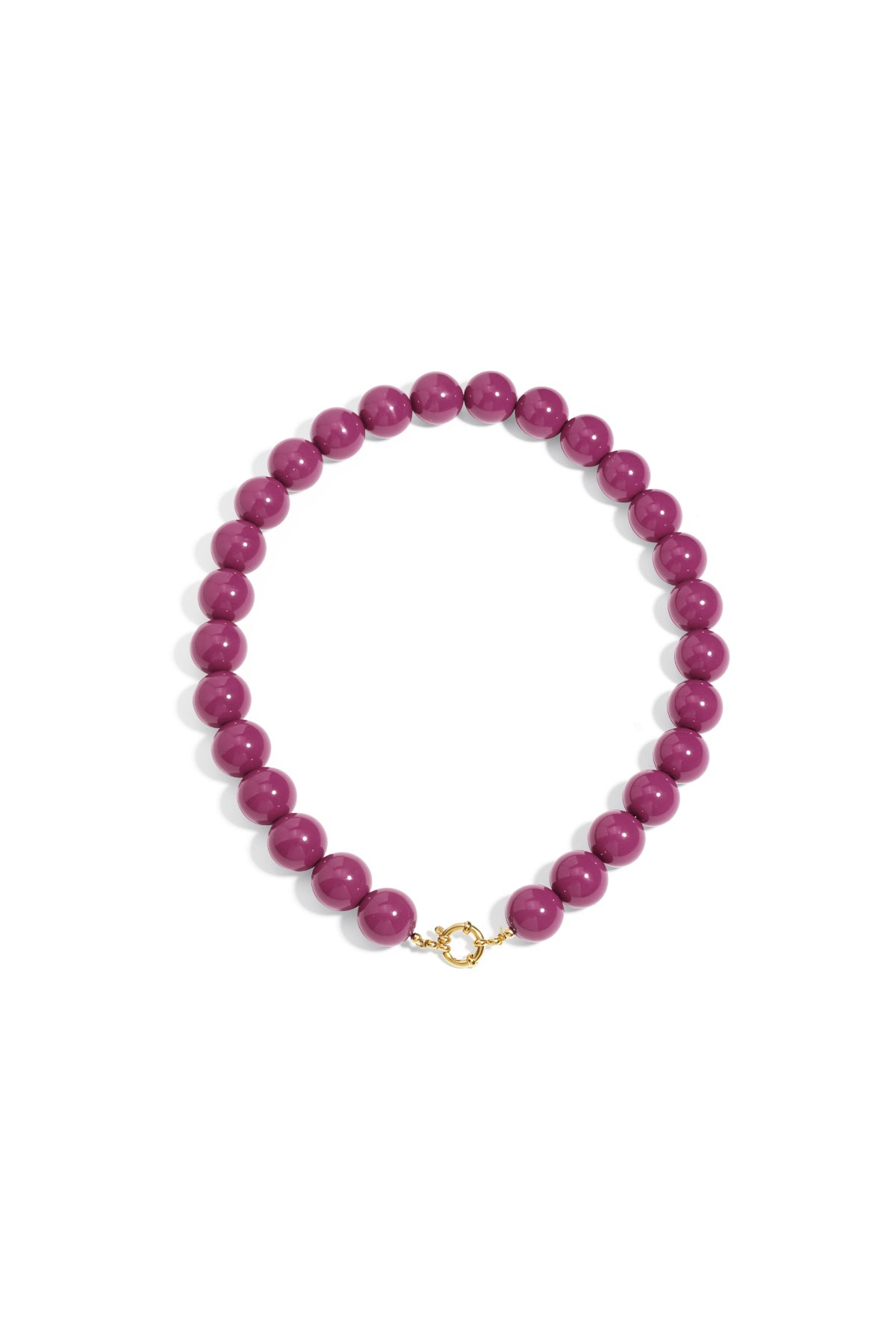 Resin beaded necklace for women - multi-coloured - creative – image 18
