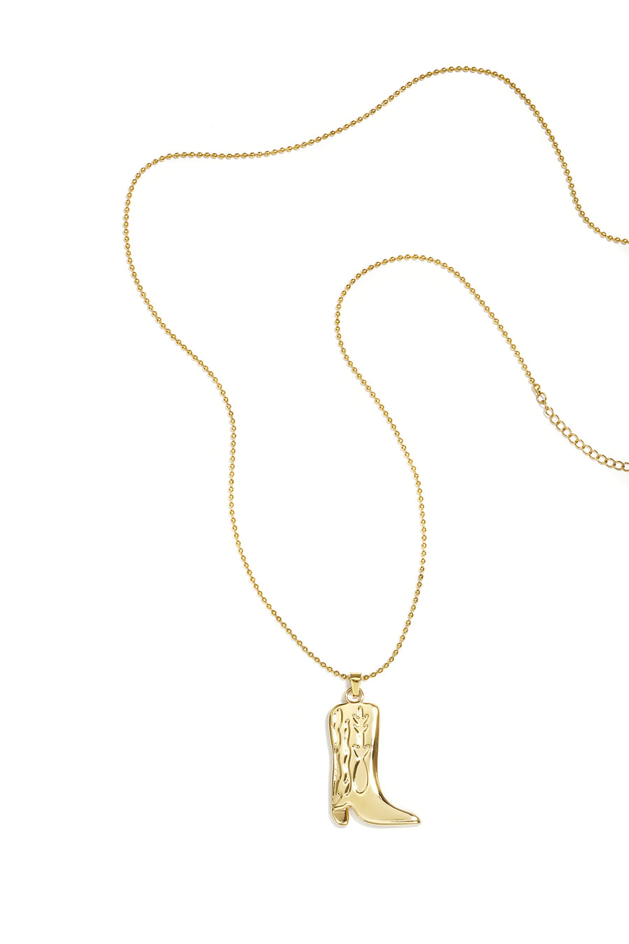 Lange ketting met cowboylaars