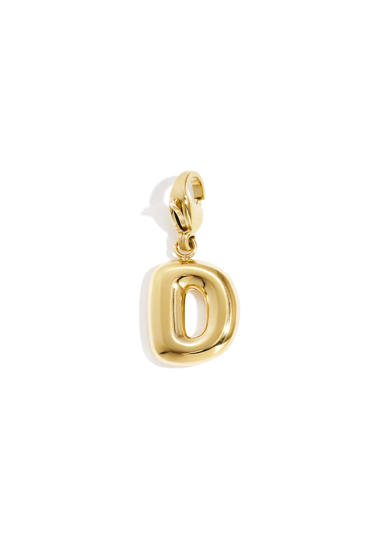 Composant de bijoux en acier inoxydable avec détail lettre – couleur or – photo 6