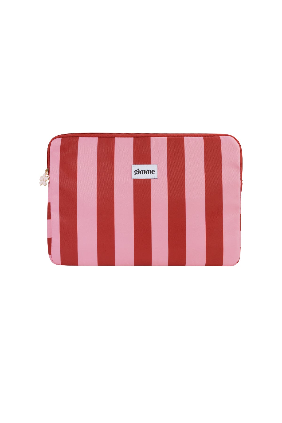 Sacoche pour ordinateur portable 100 % polyester à rayures – plusieurs coloris