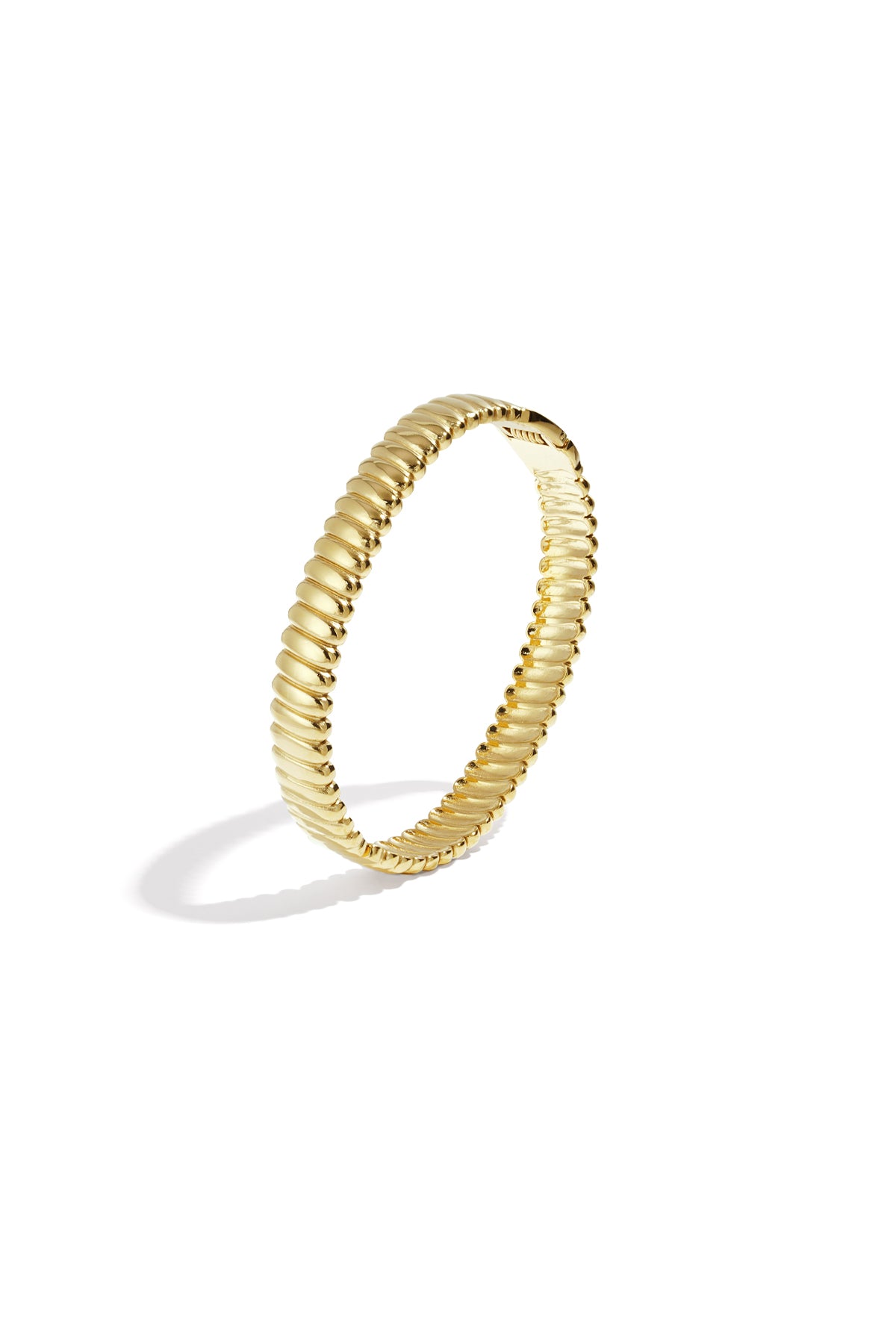 Chunky gestreepte bangle