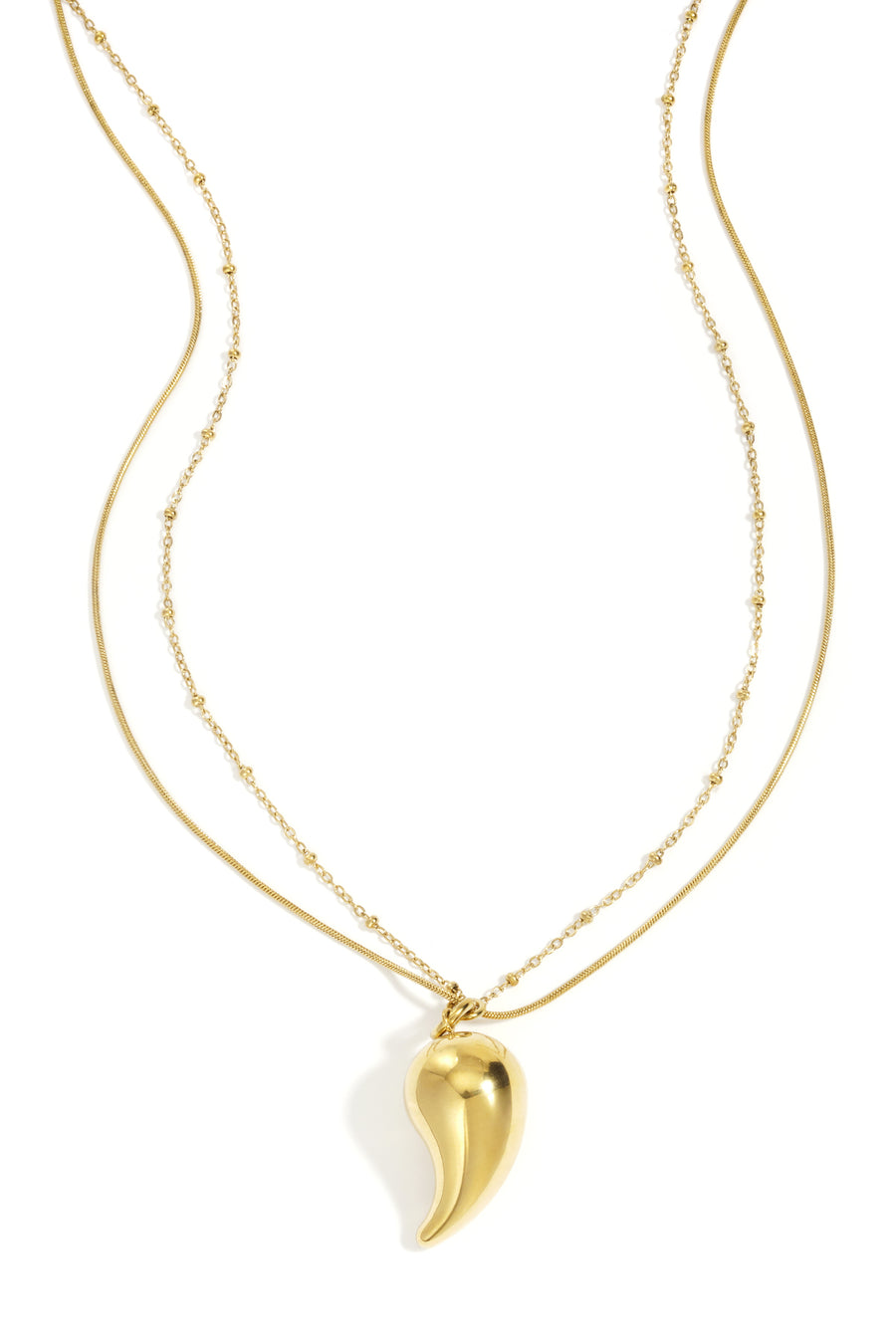 Hangerkettingen Droplet Casual Daily Simple Series Damessieraden