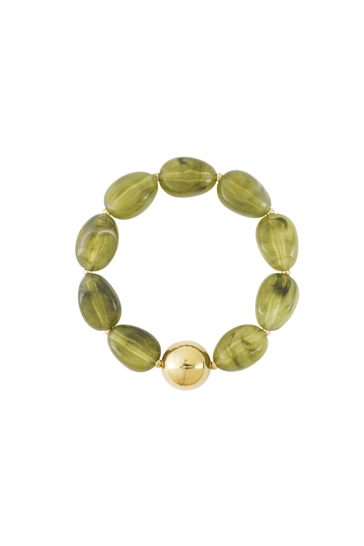 Women's Acrylic Beaded Bracelet – Multi-Color – Casual