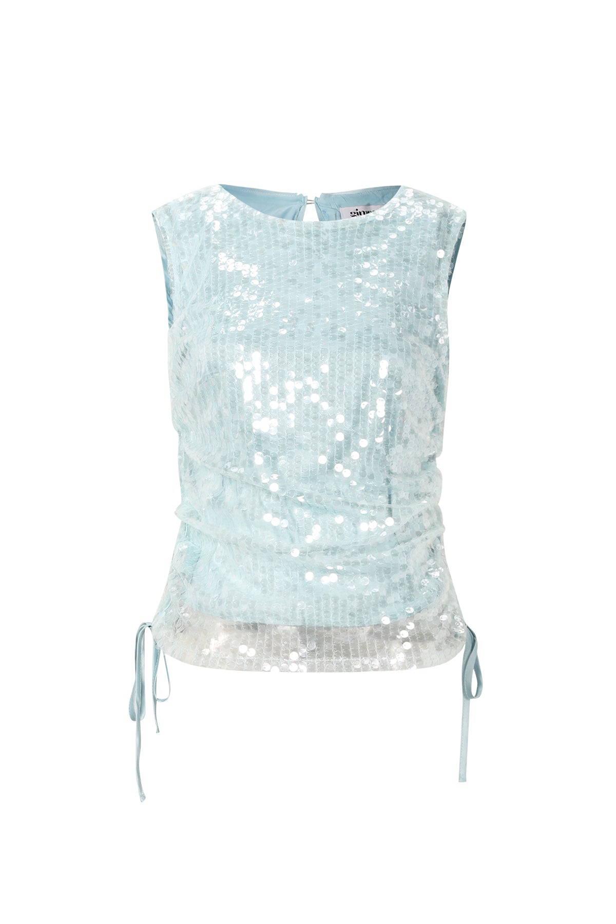 Dames mouwloze top met pailletten – productfoto 8