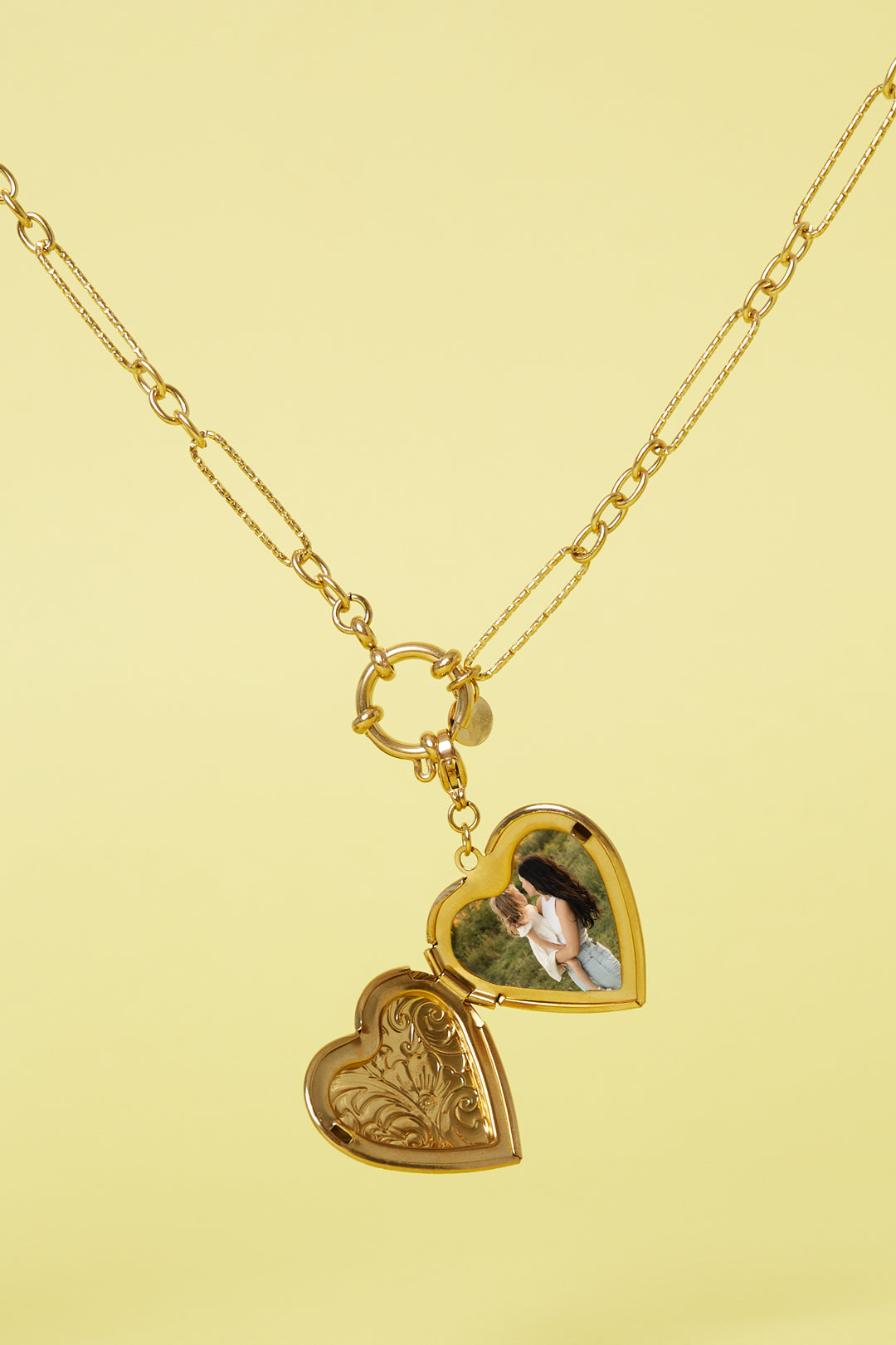 304 Stainless Steel Heart Shaped Jewelry Component - Gold Plated – image 3